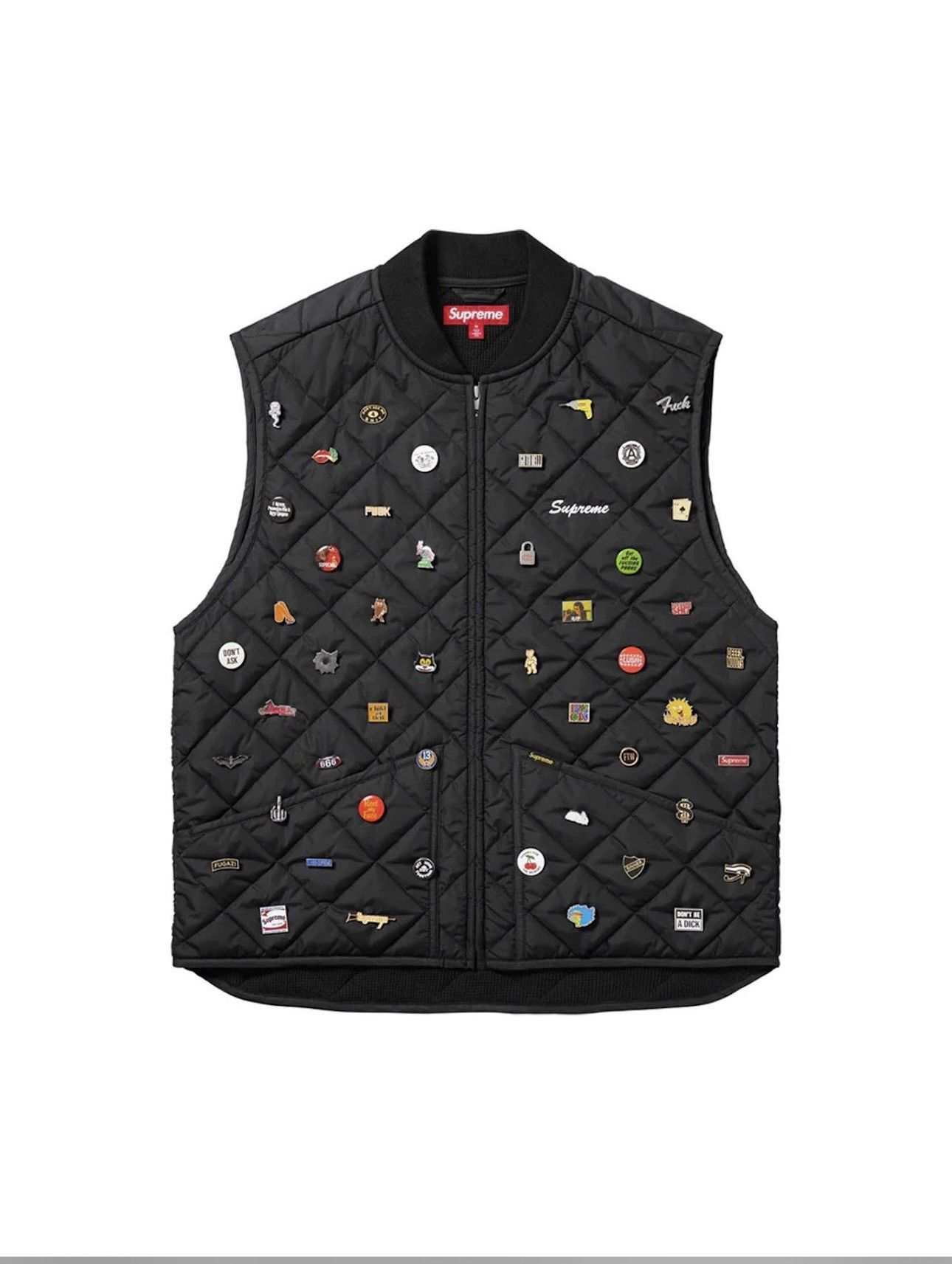 Supreme Pin Quilted Vest