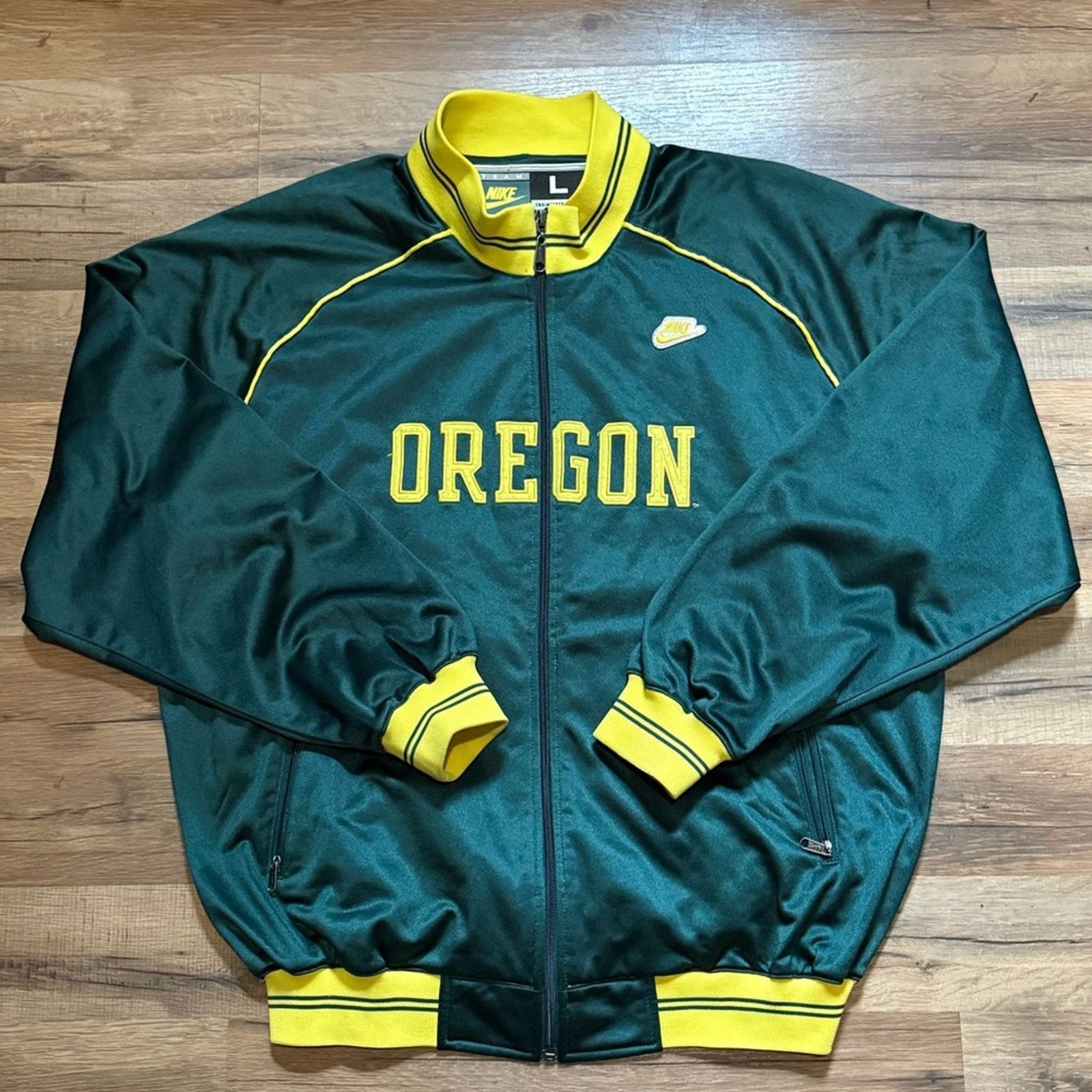 Nike 90s Nike Oregon Ducks Sweatpants Matching Set Tracksuit Size US L / EU 52-54 / 3 - 7 Thumbnail