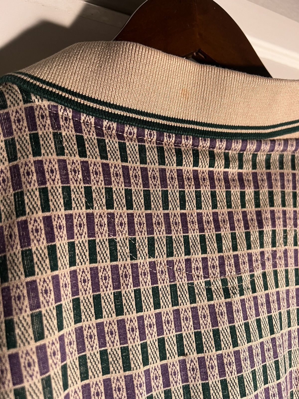 Vintage 90's 2000's Y2K VTG Vintage Ruffini Multi Pattern Retro Polo Size US XXL / EU 58 / 5 - 6 Thumbnail