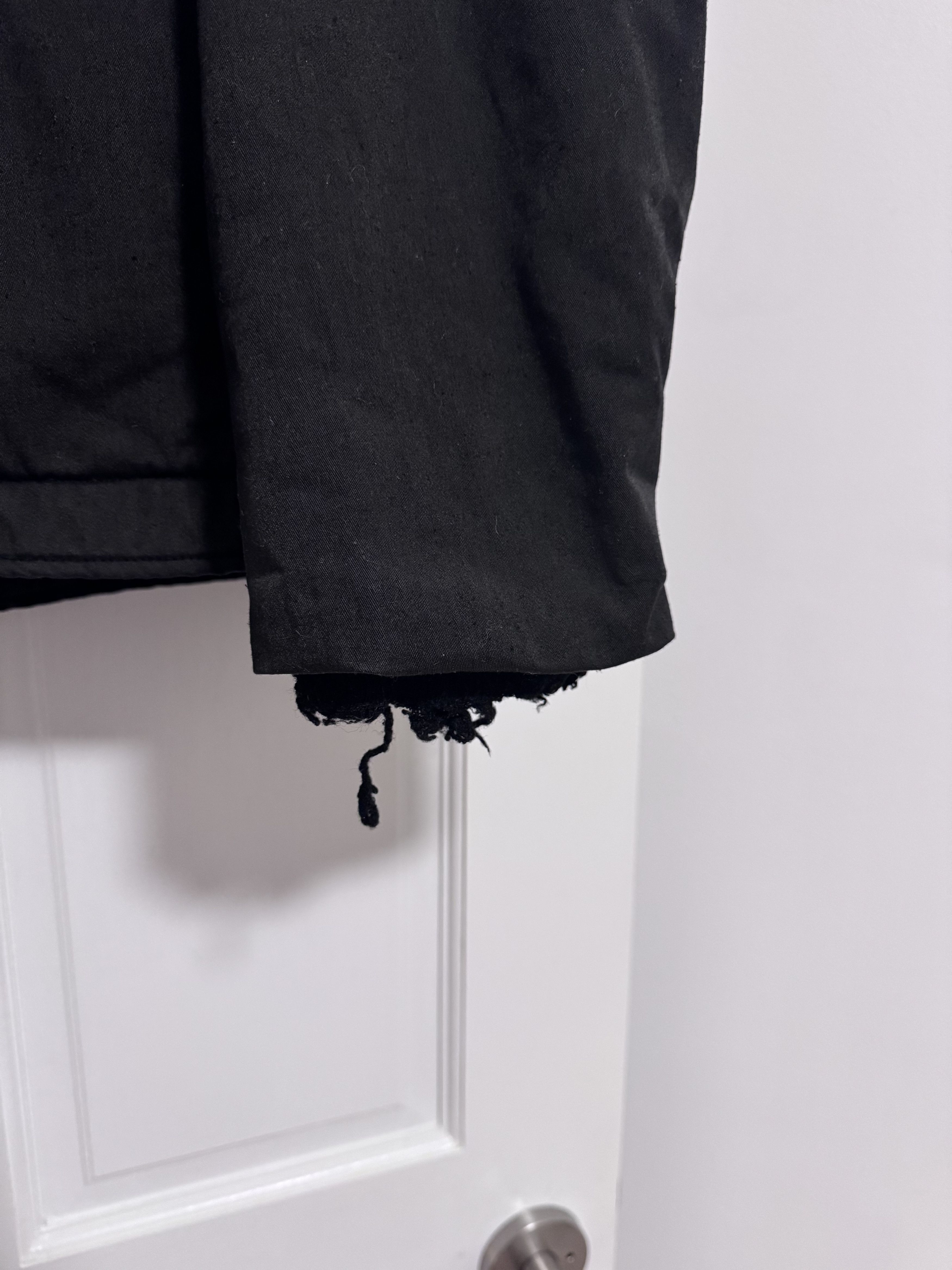 Vintage Distressed/Thrashed A2 Fleece-Lined Deck Jacket Overdyed Size US L / EU 52-54 / 3 - 3 Thumbnail