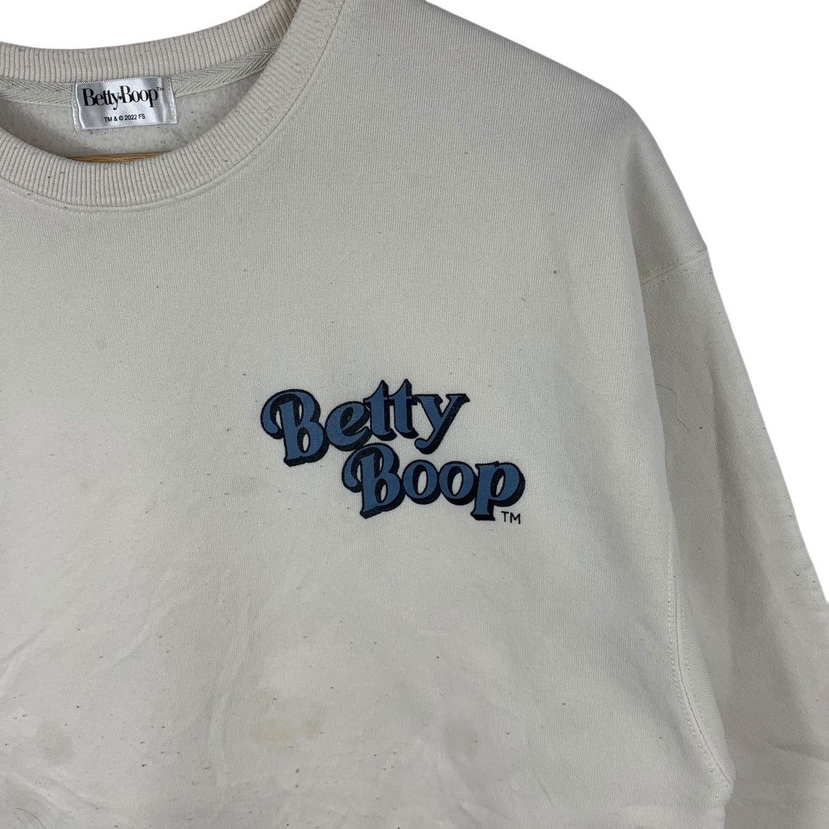 Other BETTY BOOP Nova Checks Film Cartoon Sweatshirt Sweater Size M / US 6-8 / IT 42-44 - 6 Thumbnail