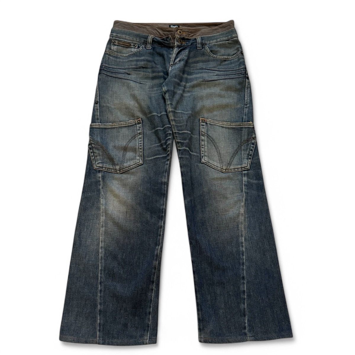 DOLCE&GABBANA bootscut denim archive 00s
