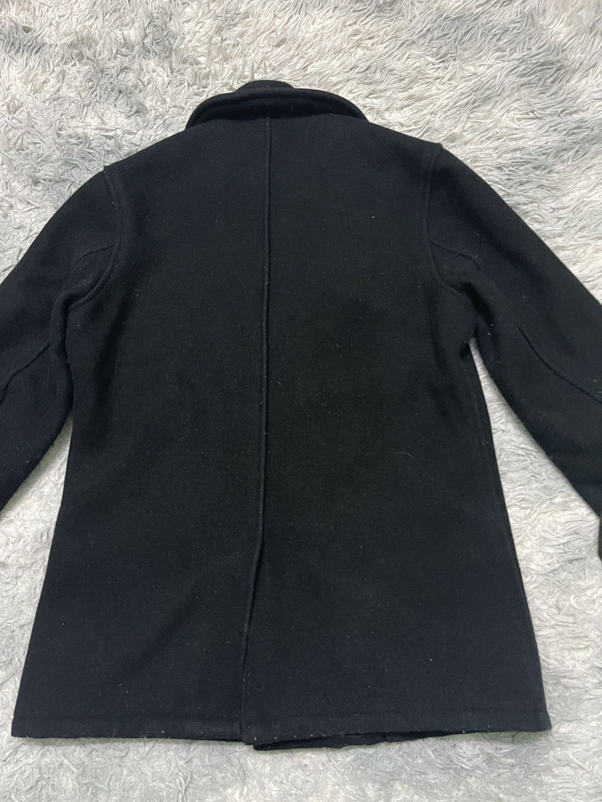 Schott 90s SCHOTT NYC DOUBLE COLLAR JACKET WOOL AND LEATHER Size US S / EU 44-46 / 1 - 19 Thumbnail