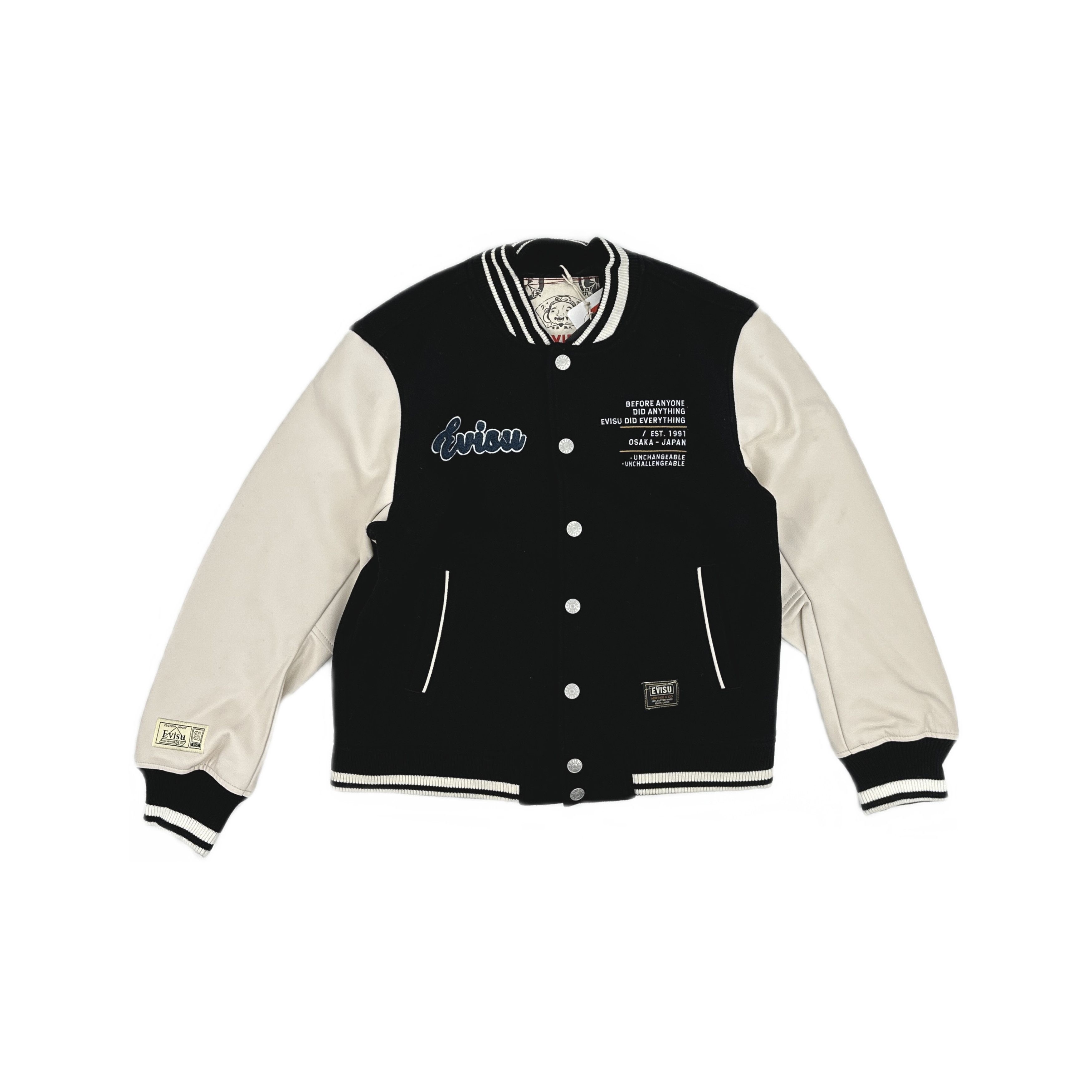Evisu Rare Vintage 90s Evis Ma-1 Olive Green Bomber Jacket | Grailed