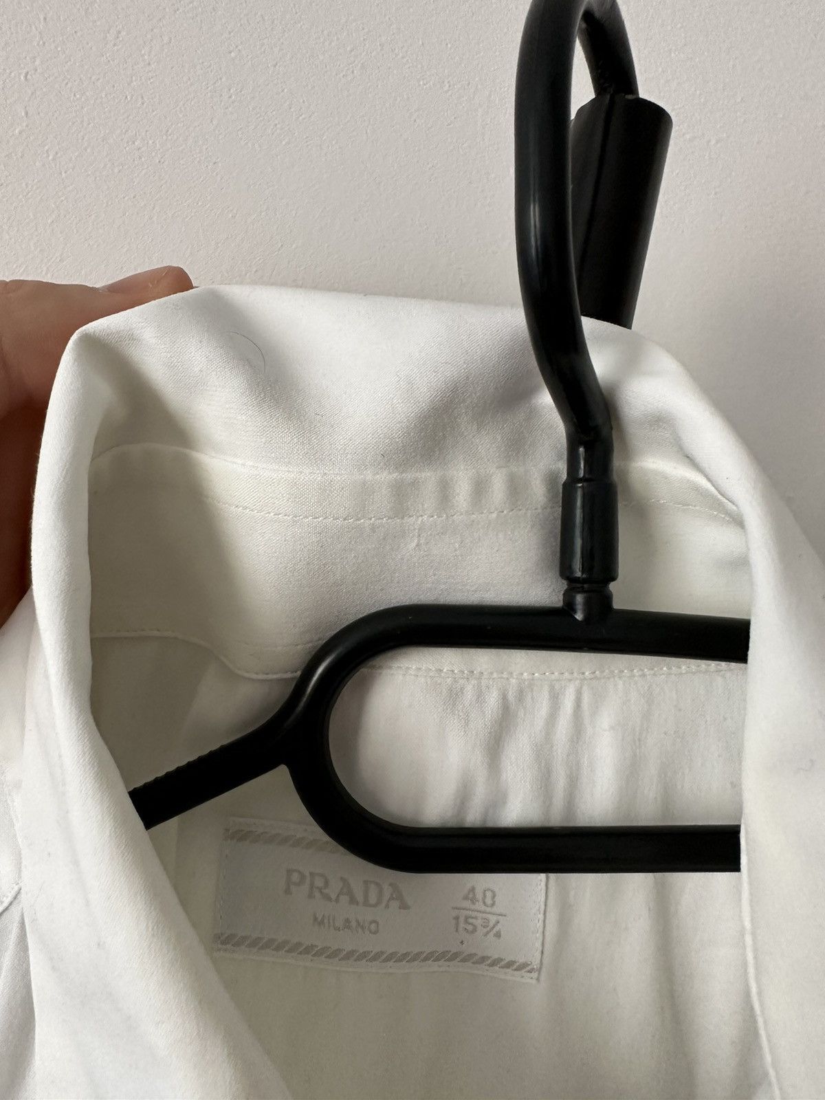 Prada Prada slim stretch shirt Size US M / EU 48-50 / 2 - 7 Thumbnail