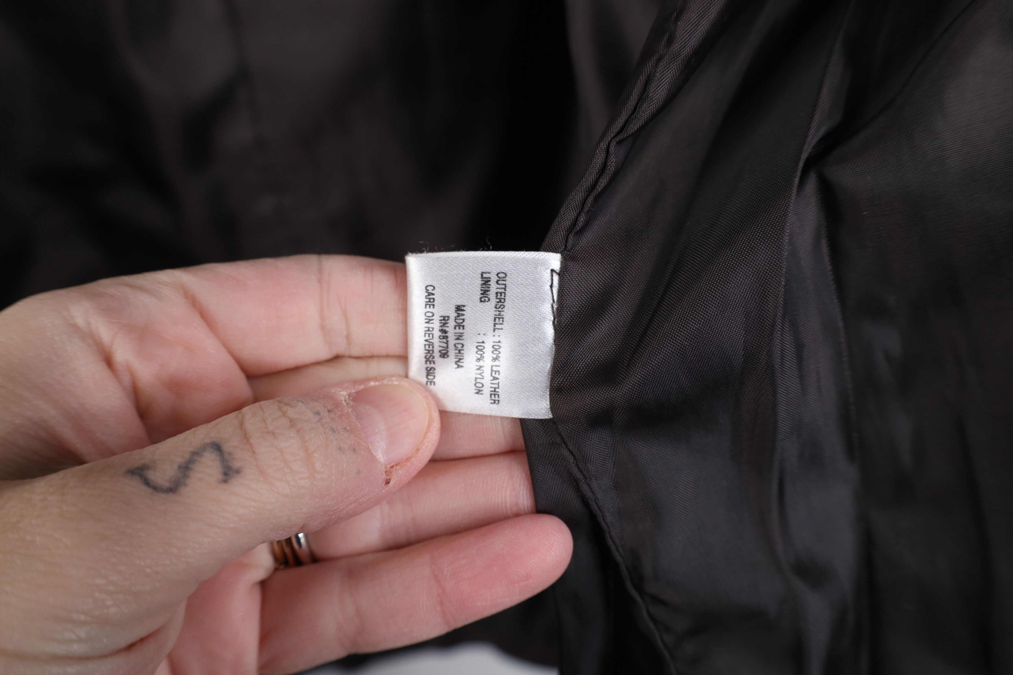 Vintage Vintage 90s Streetwear Suede Leather Full Zip Jacket Size L / US 10 / IT 46 - 12 Thumbnail