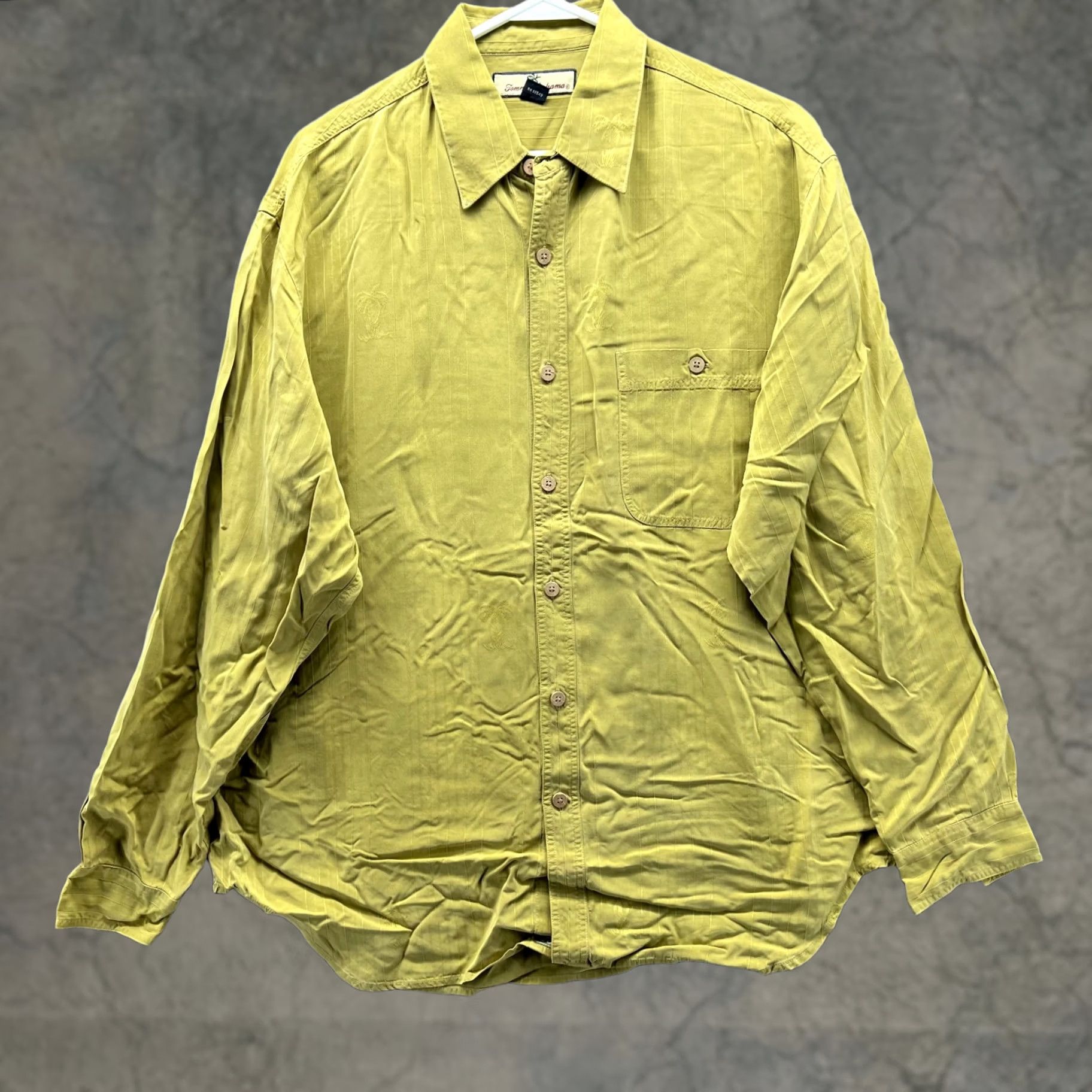 Tommy Bahama VINTAGE Tommy Bahama Shirt Men Medium Adult Green Casual Button Down Silk Pocket Vtg Size US M / EU 48-50 / 2 - 1 Thumbnail