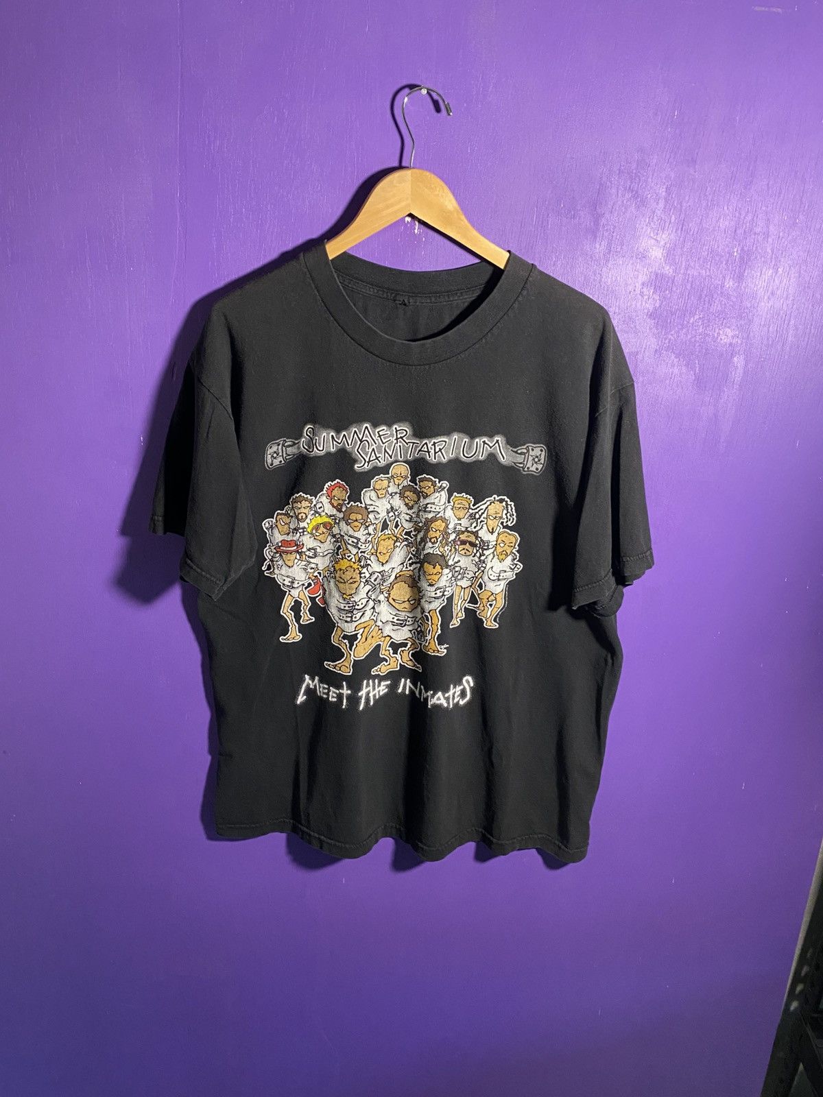 Band Tees Vintage 2000 summer sanitarium bands tour tee Size US XL / EU 56 / 4 - 1 Thumbnail