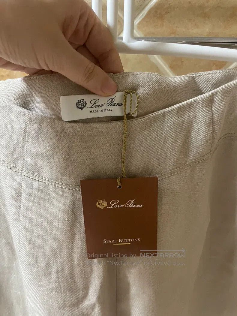 Loro Piana Loro Piana Women's Casual Pants Size 25" / US 0 / IT 36 - 5 Thumbnail