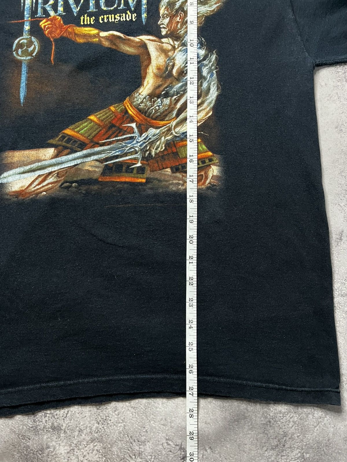 Fruit Of The Loom Vintage 00’s Trivium The Crusade Shirt Men’s M Size US M / EU 48-50 / 2 - 12 Thumbnail
