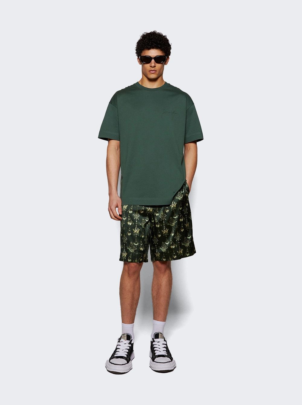 Givenchy o1mle0426 Tailored Joggers Shorts in Green Size US 34 / EU 50 - 5 Thumbnail