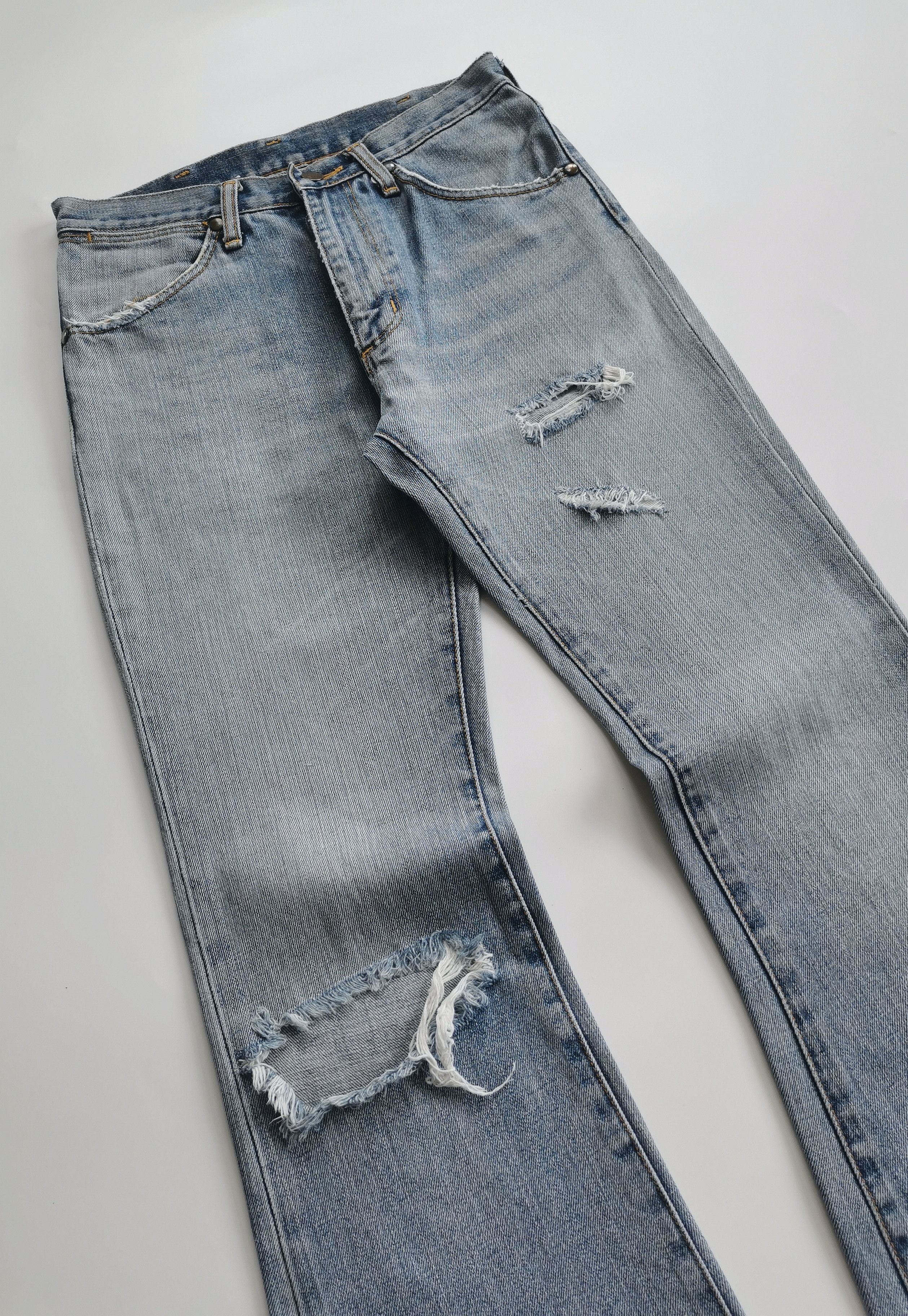 Tornado Mart Vintage Wrangler FlareBootcut Distressed Style Tornado Mart Size US 28 / EU 44 - 3 Thumbnail
