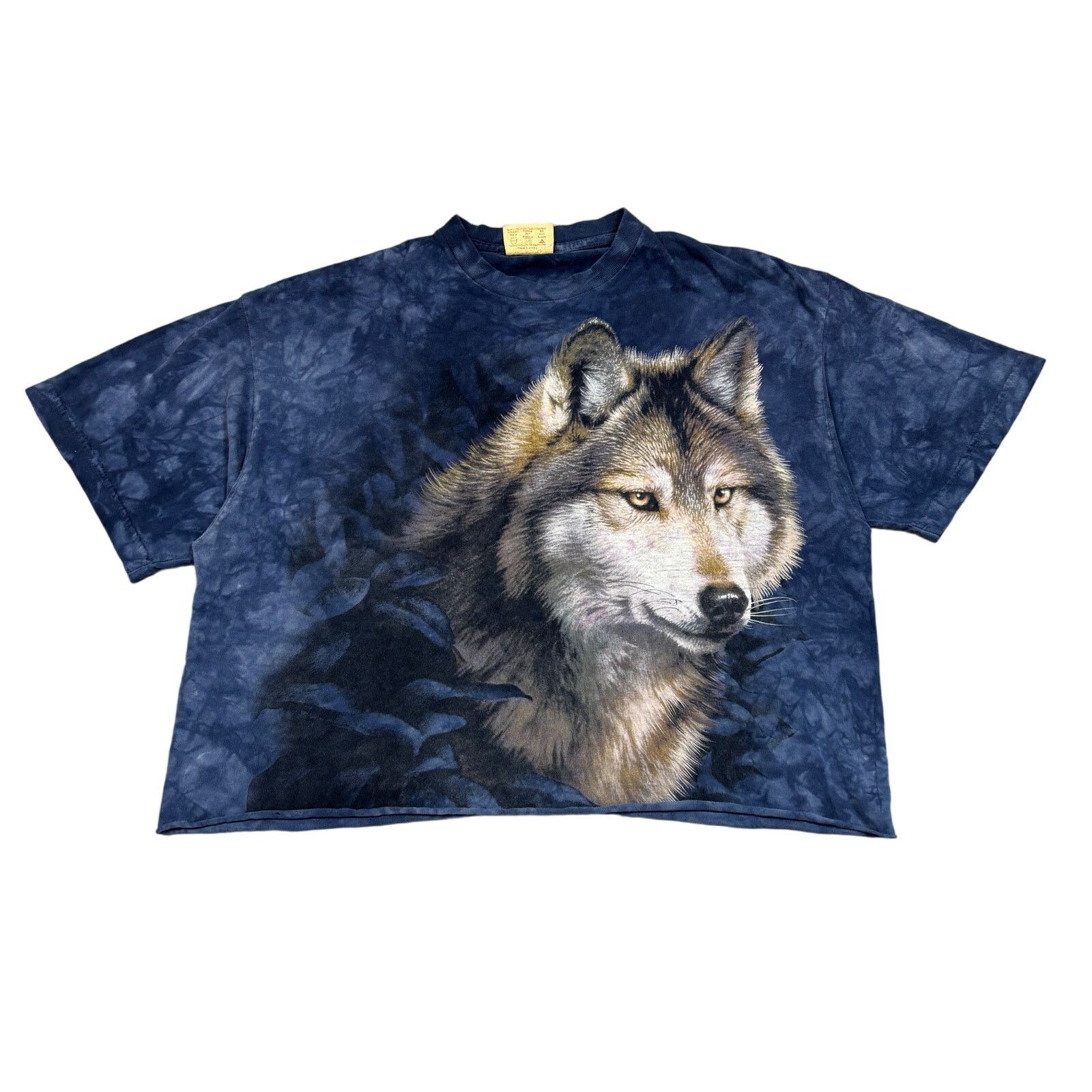 The Mountain The Mountain Wolf AOP Tie Dye Cropped Too Size XL Y2K Size XL / US 12-14 / IT 48-50 - 1 Thumbnail
