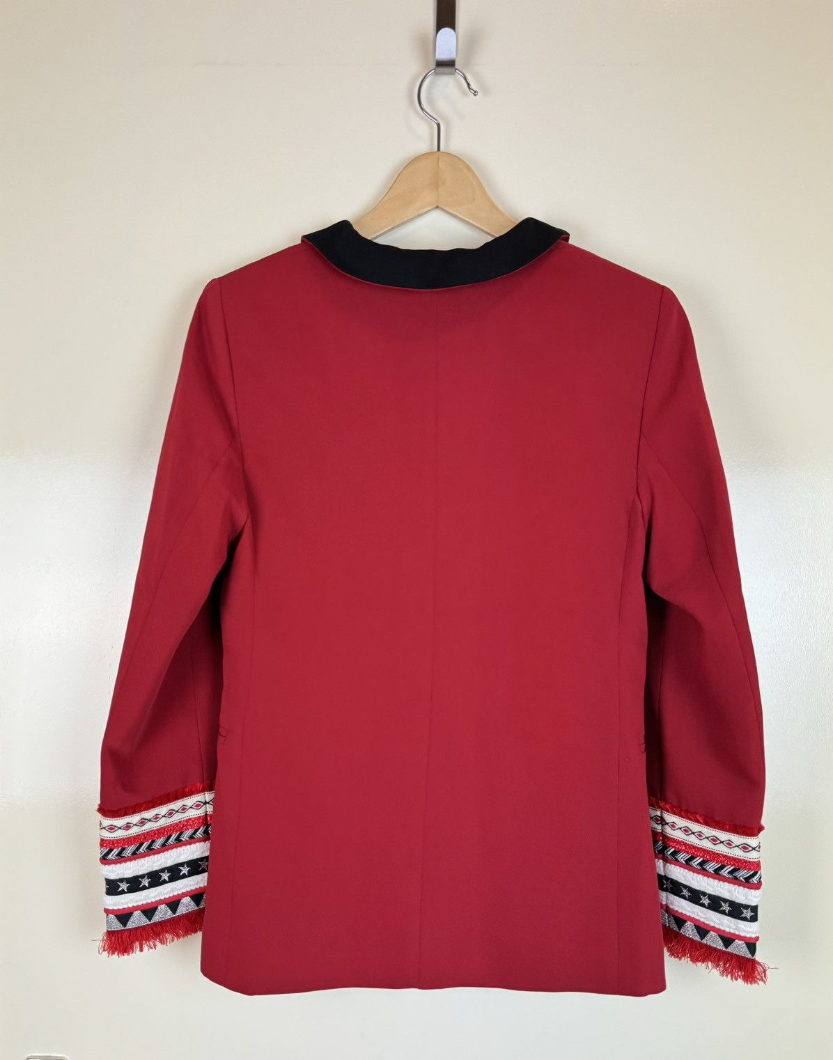 Chiara Ferragni Bless the mess blonde salad Chiara ferragni wool Blazer red Size S / US 4 / IT 40 - 6 Thumbnail