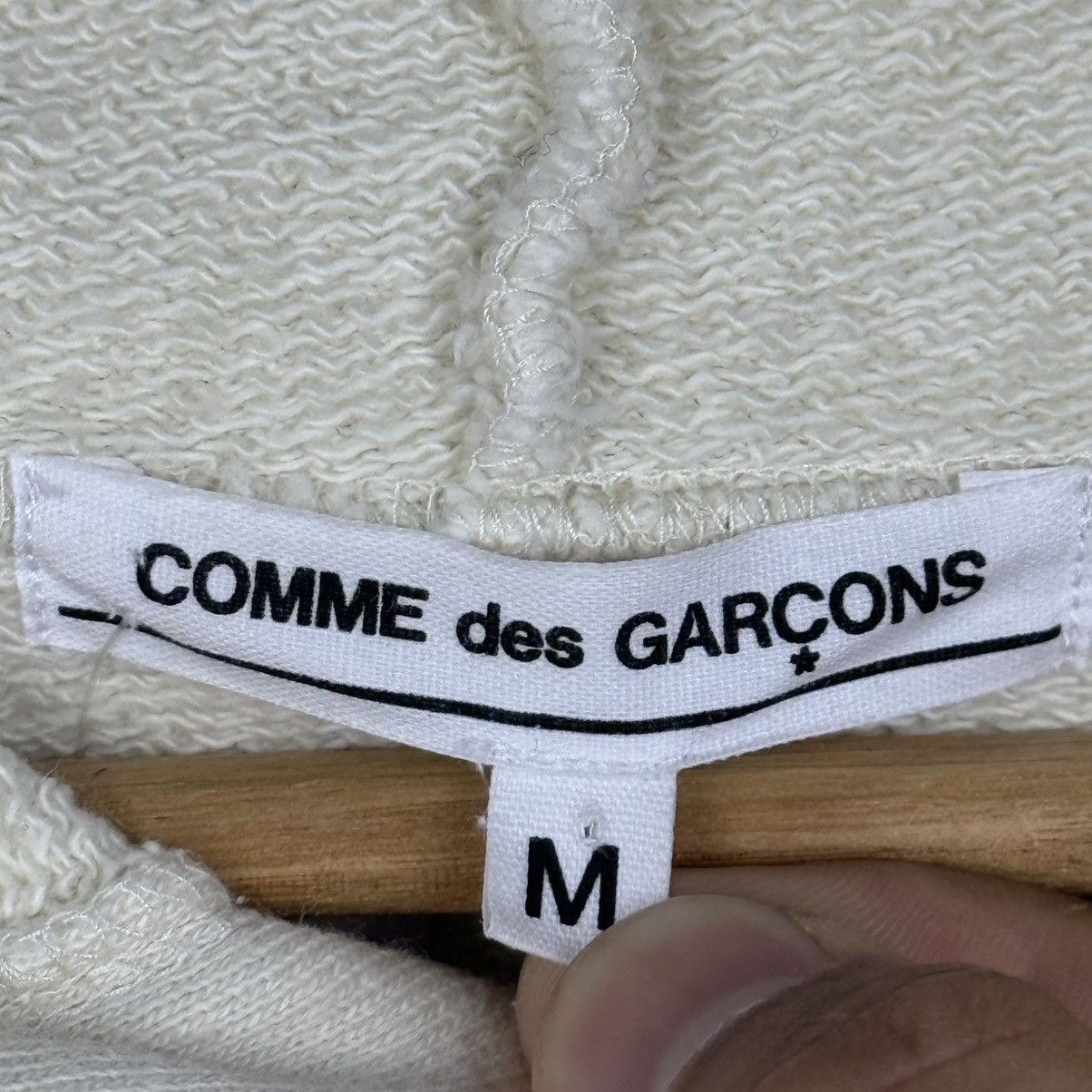 Comme des Garcons Comme Des Garcons Plain Hoodie Size US M / EU 48-50 / 2 - 3 Thumbnail