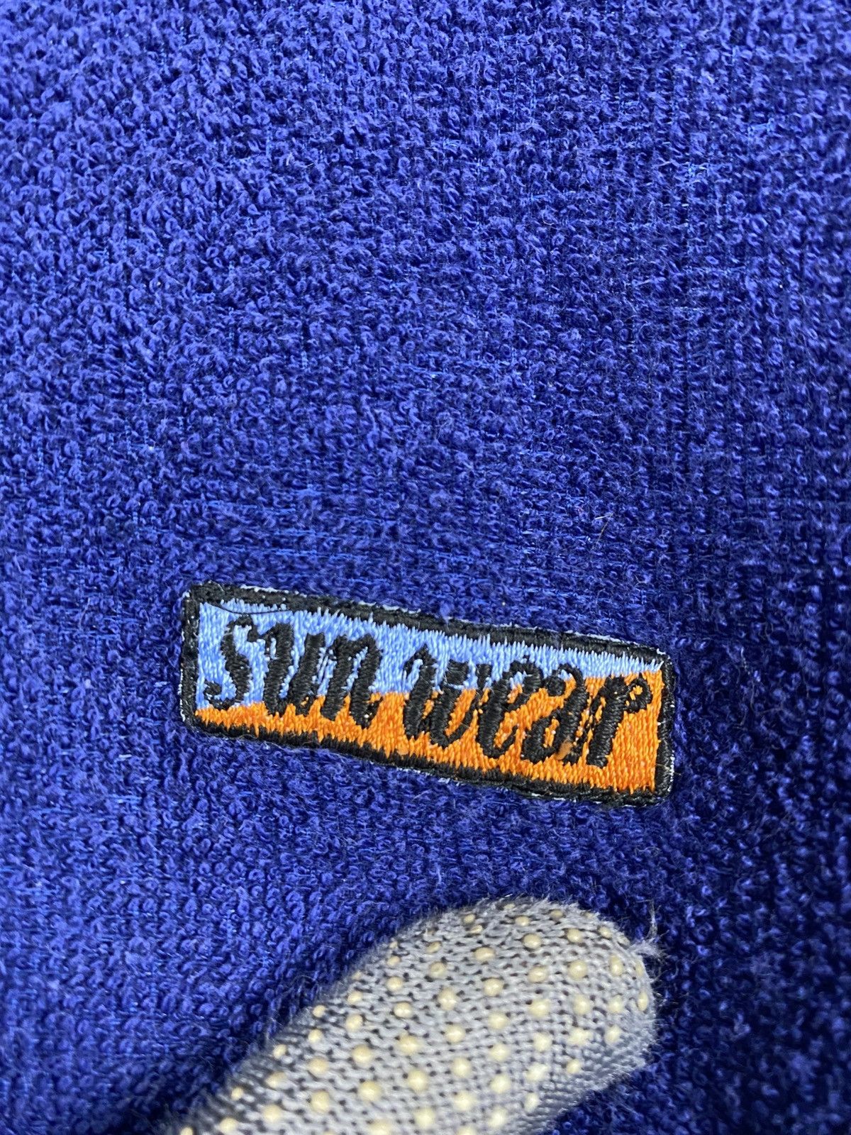 Vintage Vintage Tiki Blue Terry Zip-Up Jacket Casual Streetwear Size US S / EU 44-46 / 1 - 6 Thumbnail