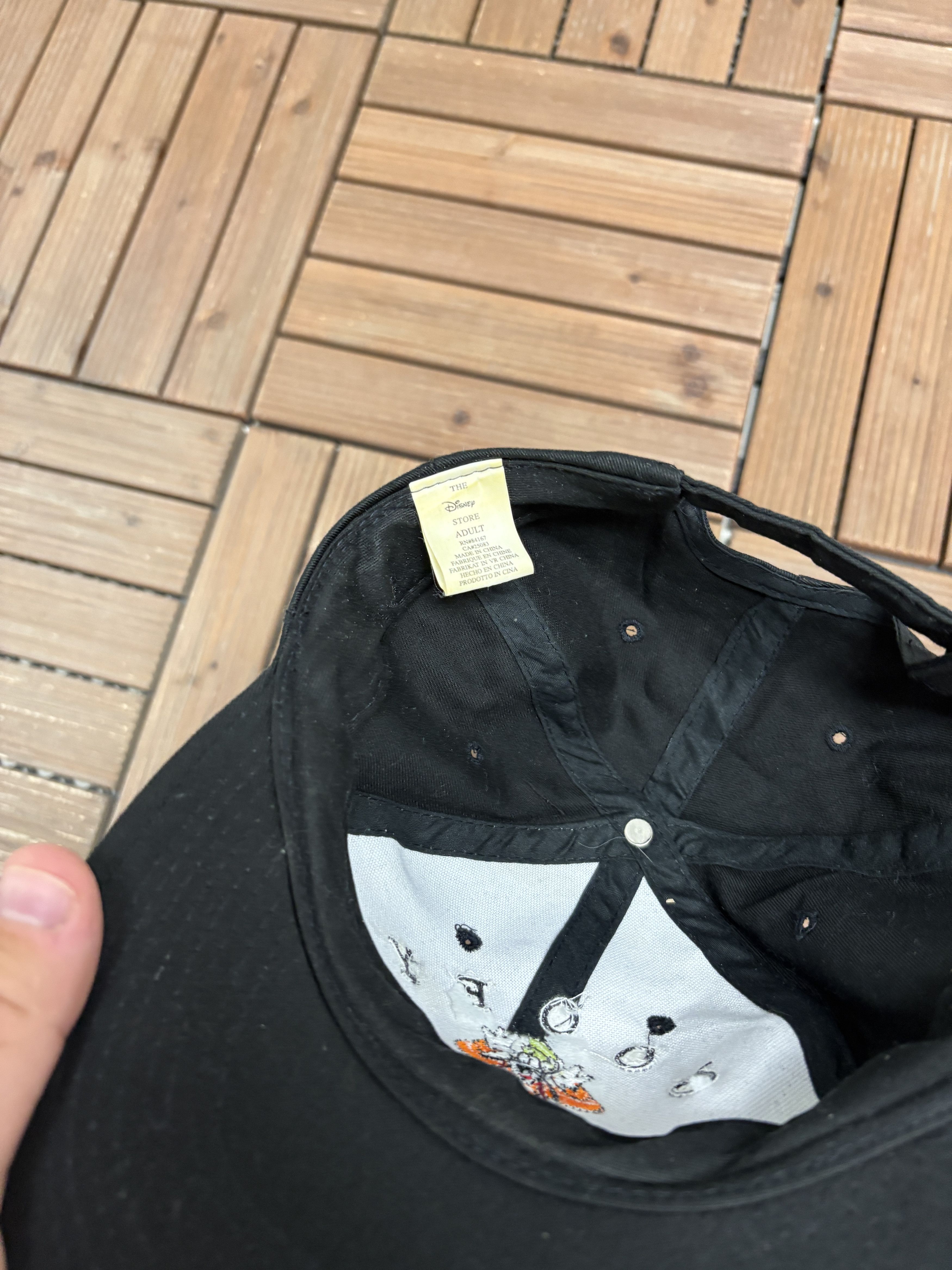 Vintage Goofy Embroidered Vintage Black Hat Cap Size ONE SIZE - 6 Thumbnail