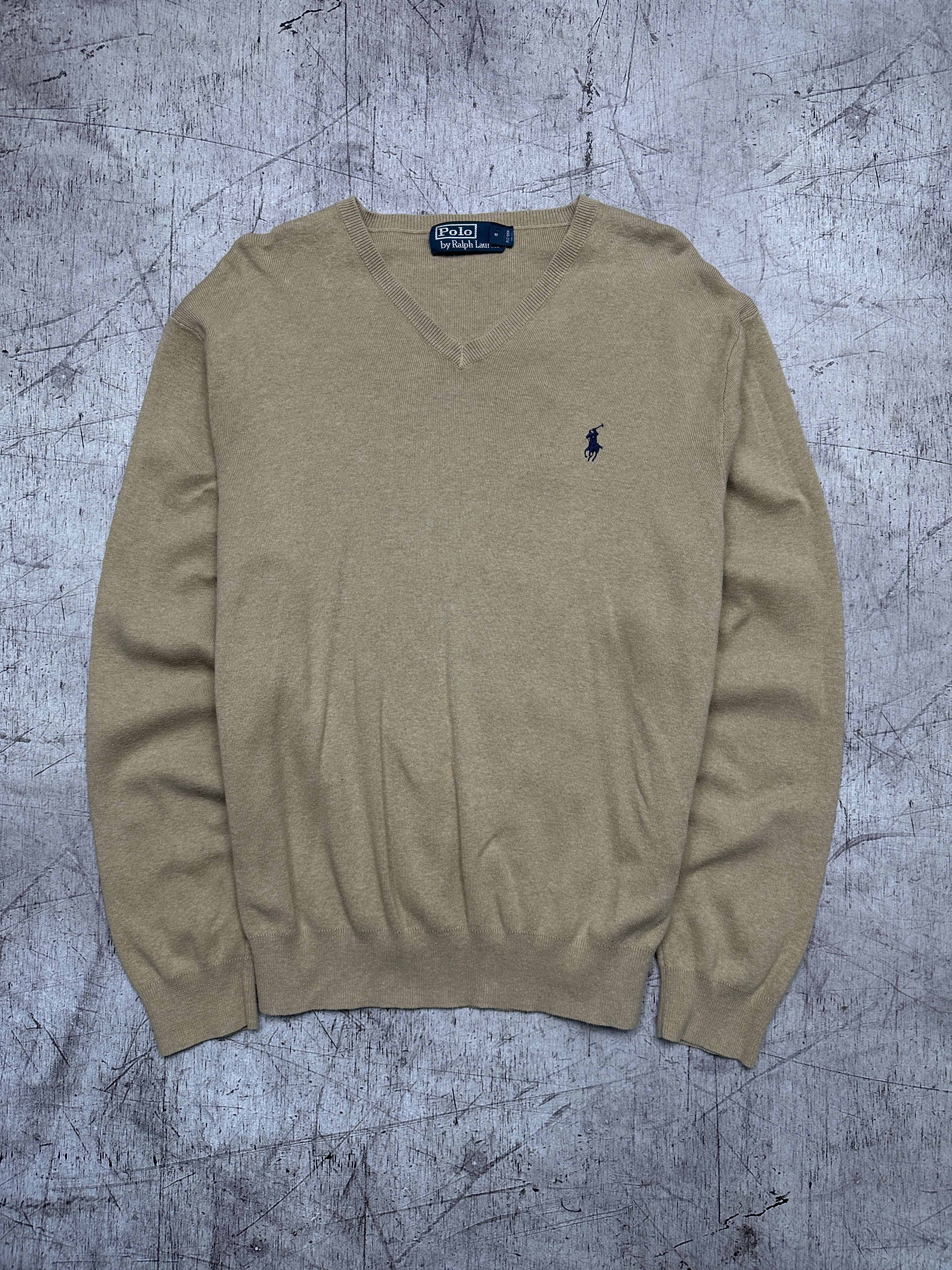 Polo Ralph Lauren × Ralph Lauren Polo Ralph Lauren Vintage Mens V-neck Sweater Size US M / EU 48-50 / 2 - 1 Thumbnail