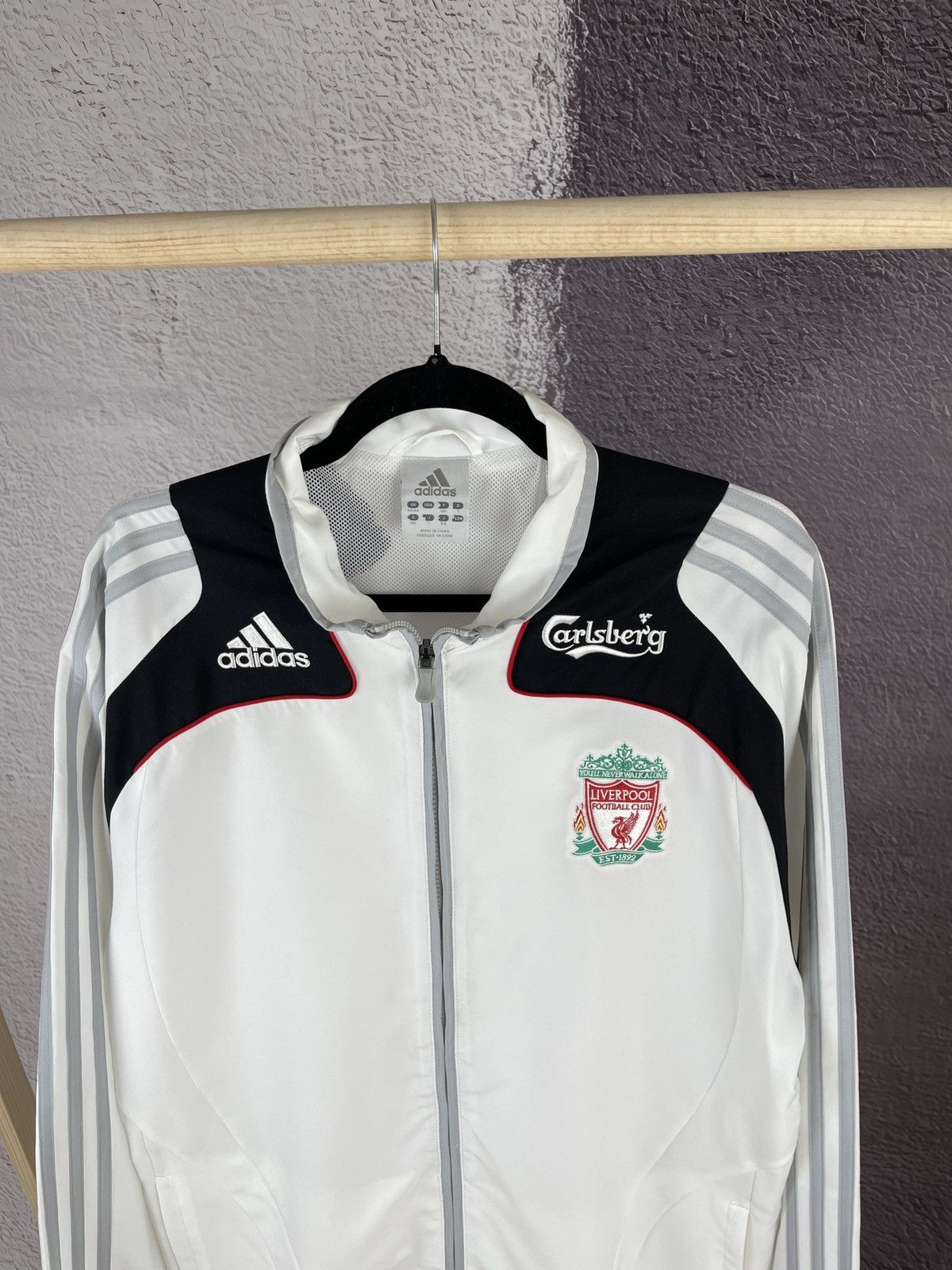 Adidas Adidas Liverpool vintage 2008 track top jacket soccer Size US L / EU 52-54 / 3 - 7 Thumbnail