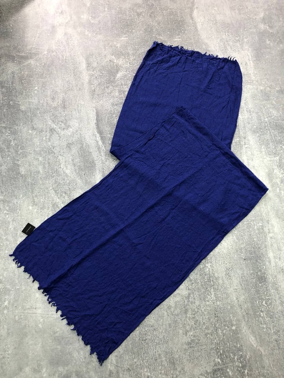 image of Gucci Silk Monogram Scarf in Purple, Men's