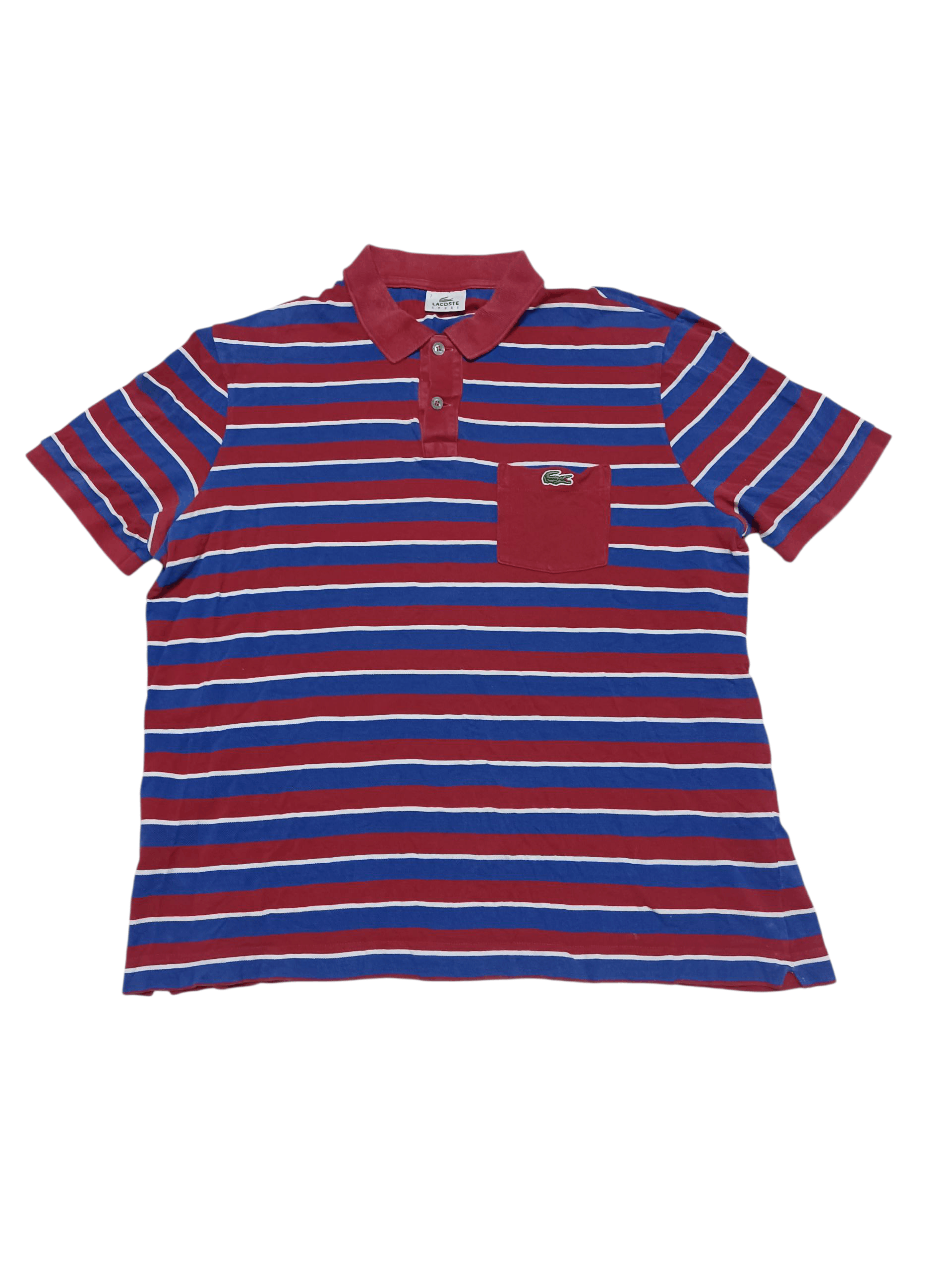 Lacoste LACOSTE VINTAGE LUXURY OLDMONEY POLO SHIRT FRANCE Size US L / EU 52-54 / 3 - 1 Thumbnail