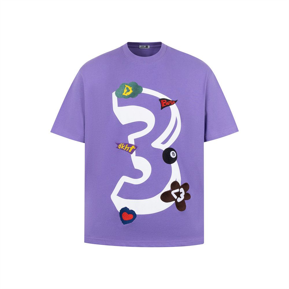 Japanese Brand × Vintage Men's hip-hop trend loose cotton digital t-shirt Size US M / EU 48-50 / 2 - 1 Thumbnail