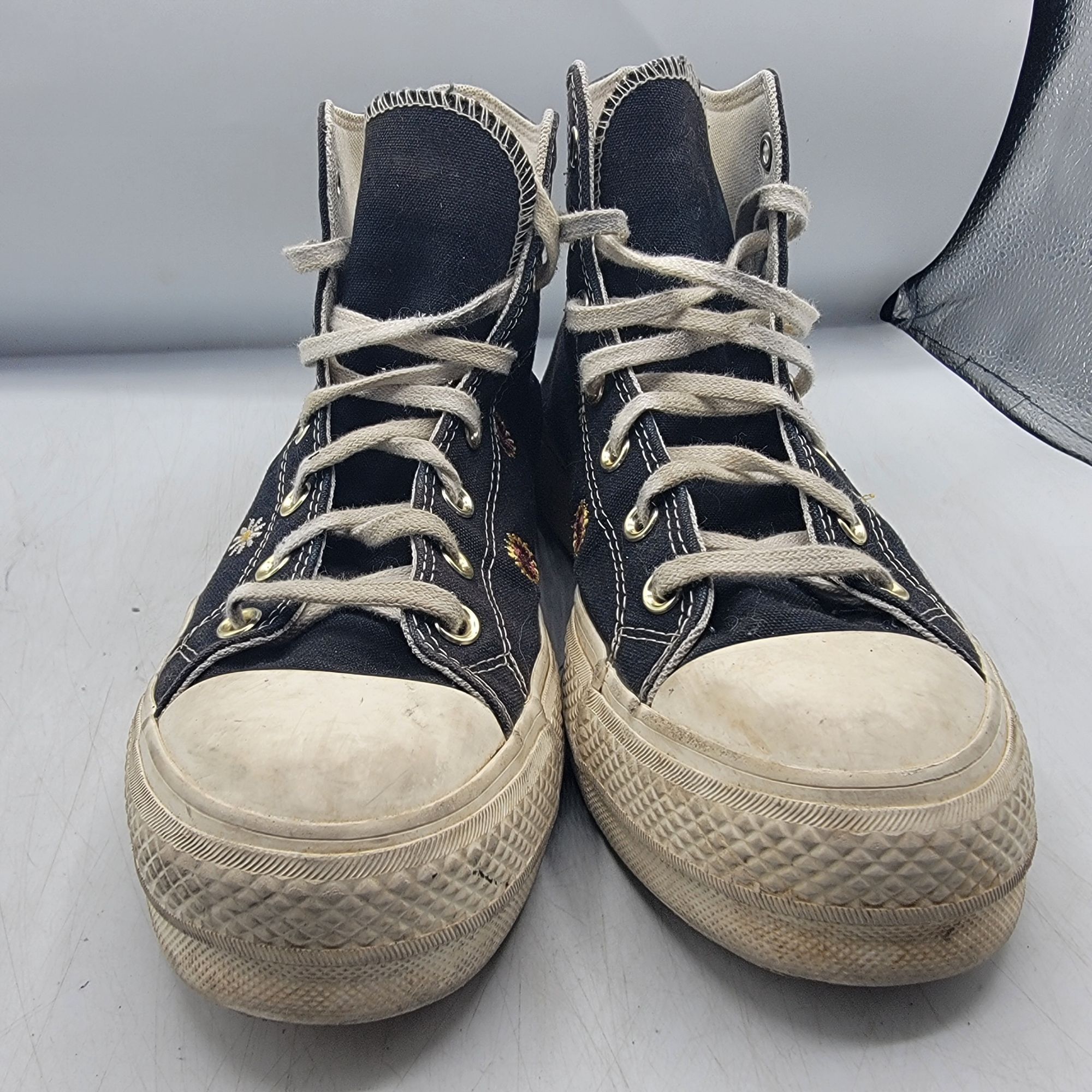 Converse Converse Womens Size 9.5 Black Lift Platform High Festival F Size US 9.5 / EU 42-43 - 2 Thumbnail