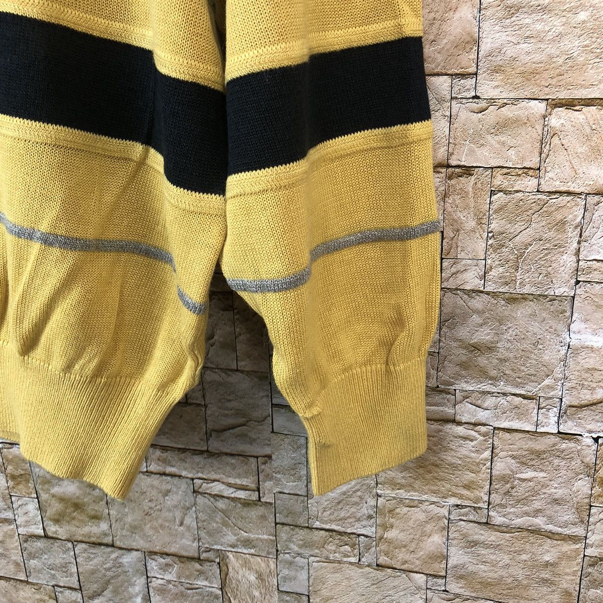 Hardy Amies × Vintage Hardy Amies Sport Yellow Sweatshirt #A484 Size US L / EU 52-54 / 3 - 8 Thumbnail
