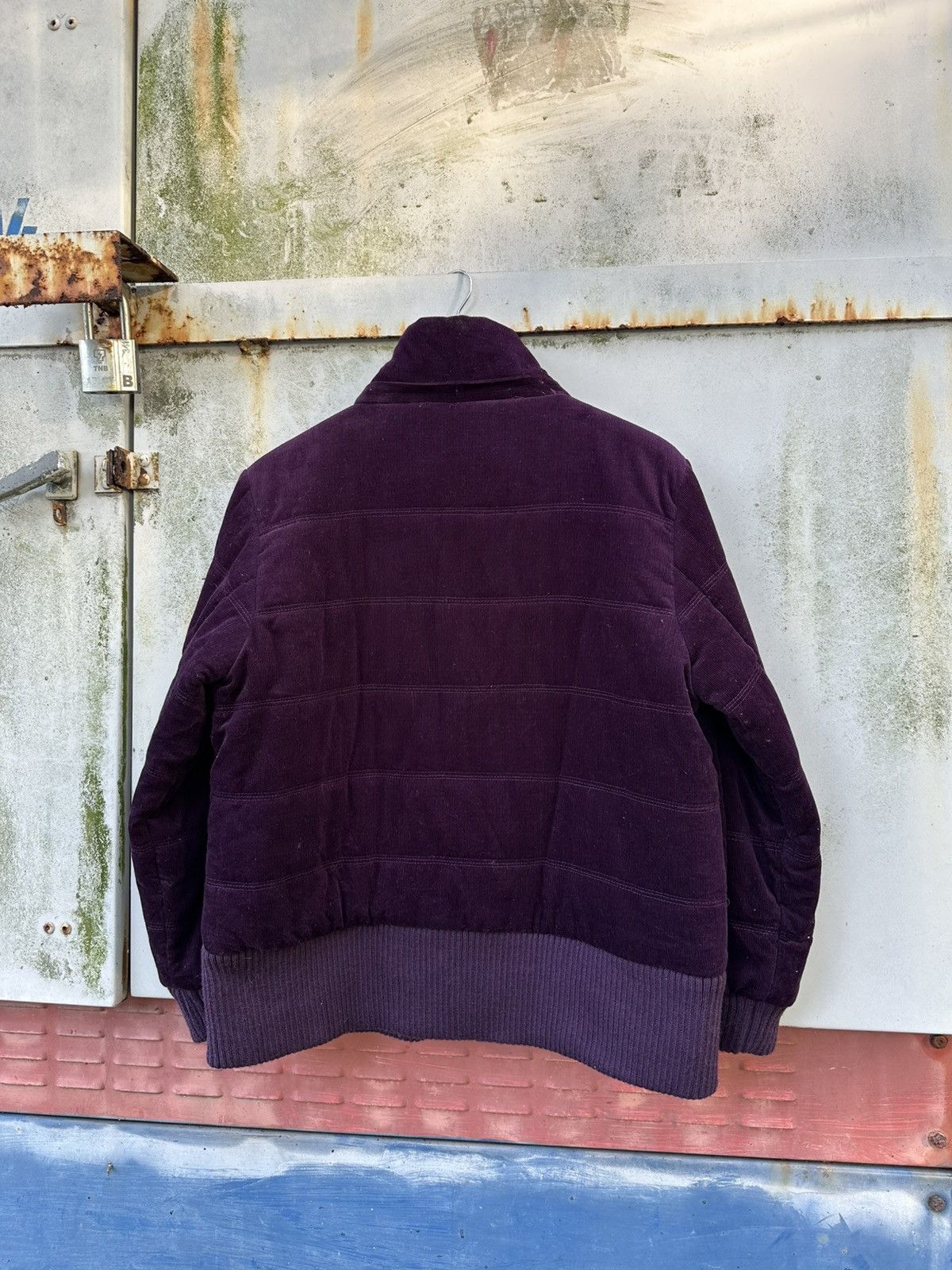 Vintage 👹Ohceanbell Corduroy Puffer Bomber Jacket Size US S / EU 44-46 / 1 - 7 Thumbnail