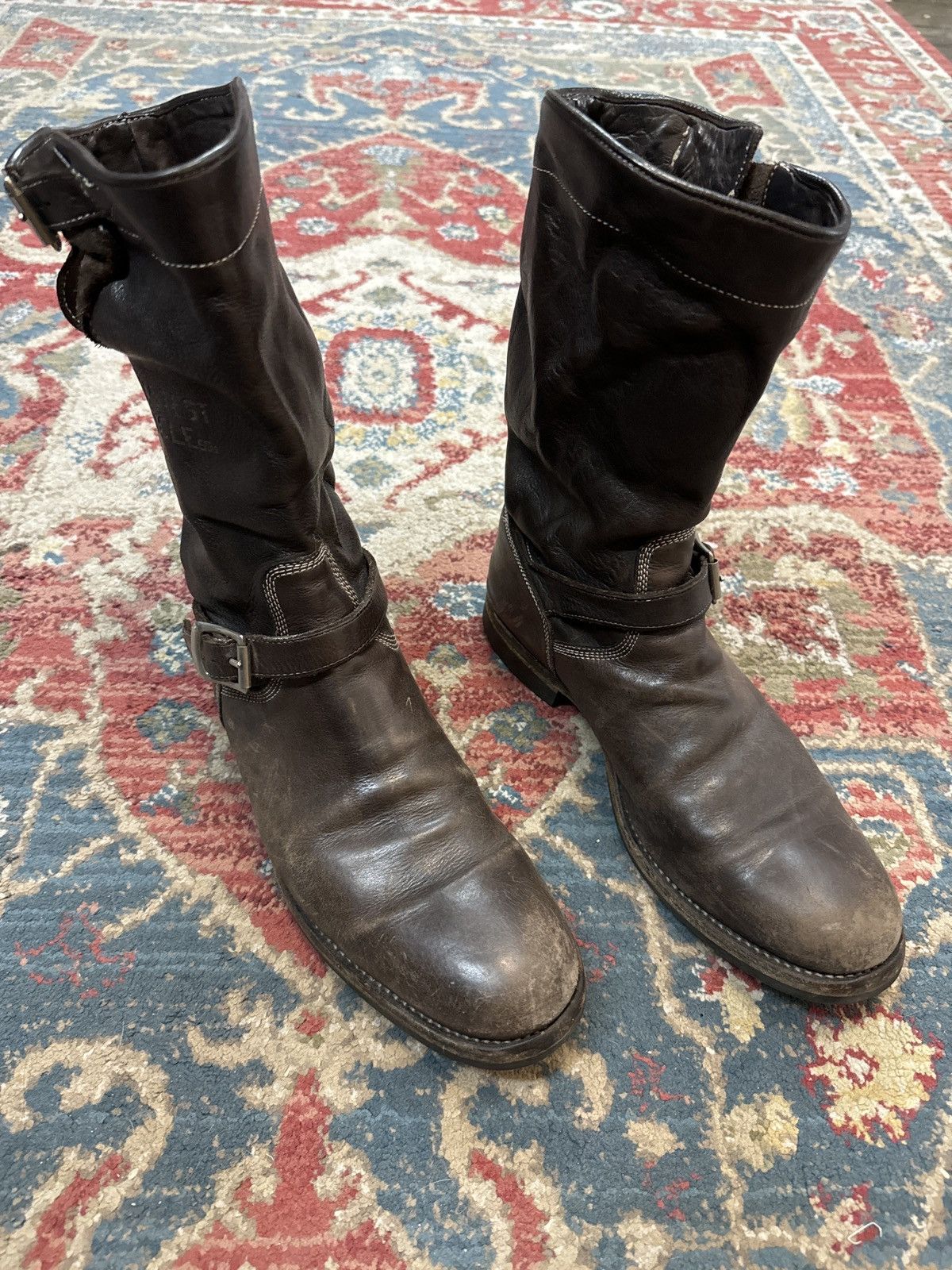Paul Smith Triumph by Paul Smith motorcycle boots Size US 8 / EU 41 - 1 Thumbnail