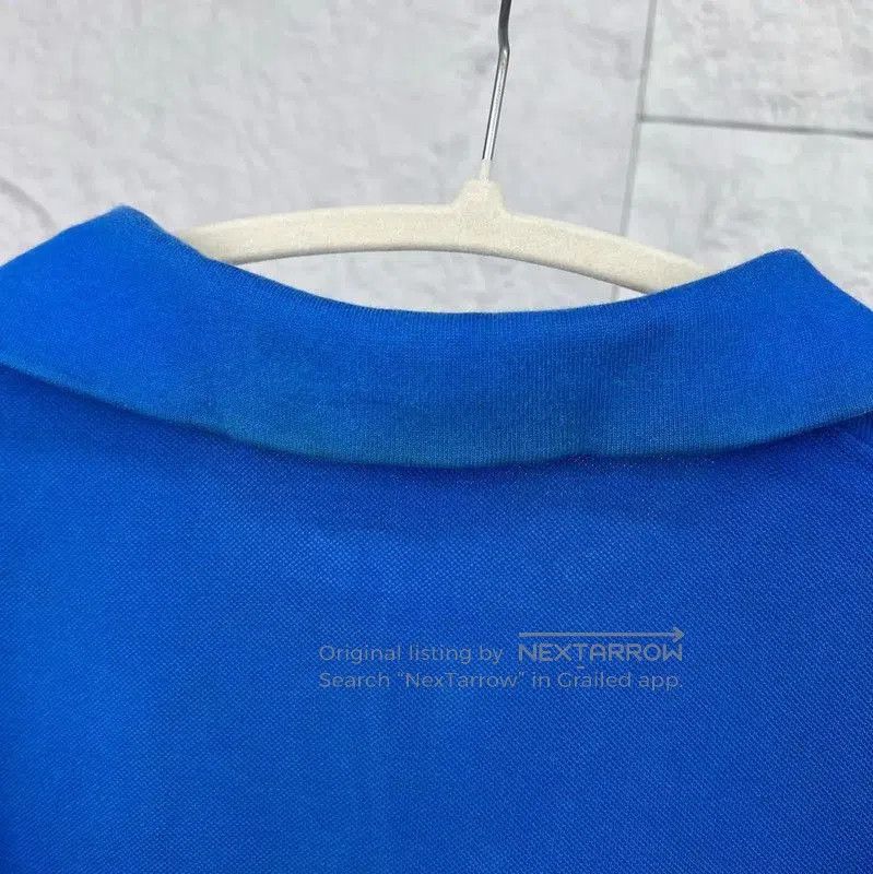 Burberry Burberry Men's Blue Cotton Polo Shirt. Size US M / EU 48-50 / 2 - 6 Thumbnail
