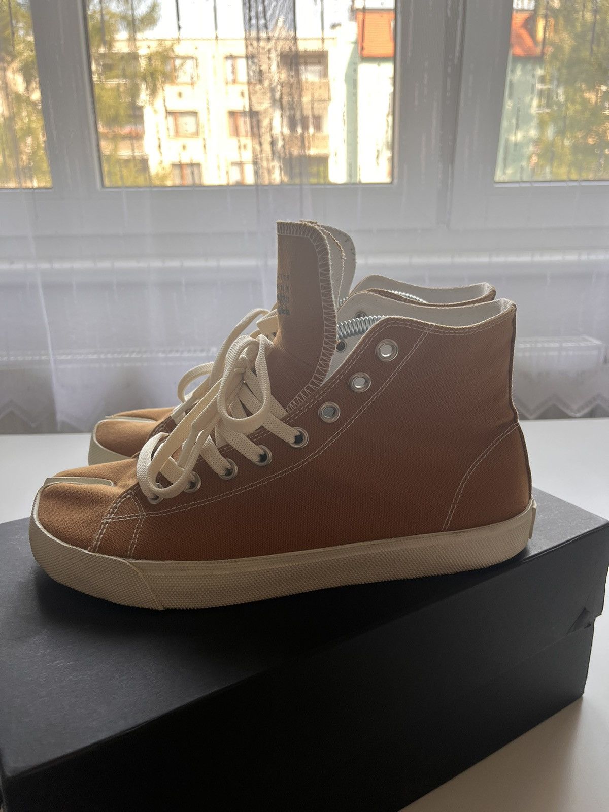 Maison Margiela maison margiela tabi hight top Size US 7 / EU 40 - 4 Thumbnail