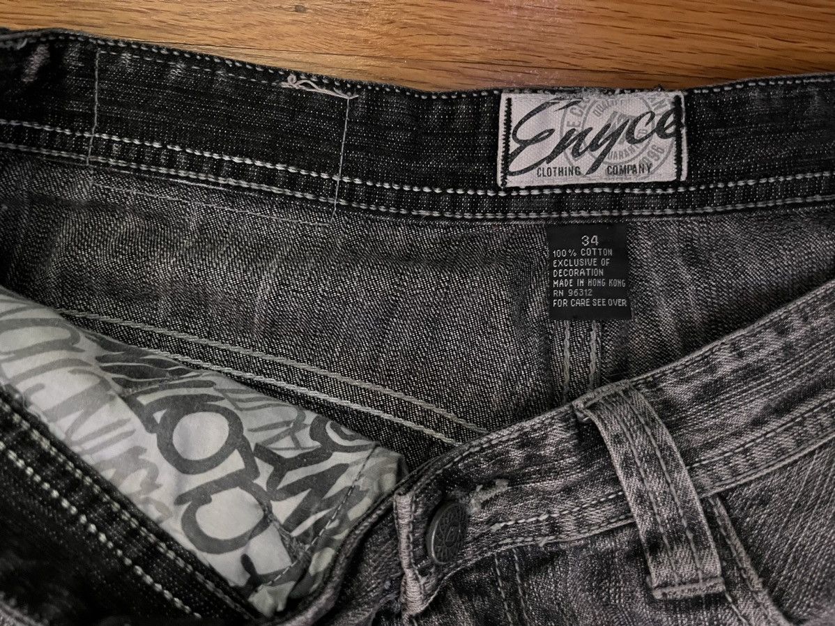 Enyce × Japanese Brand Enyce embroidered baggy jeans Size US 34 / EU 50 - 8 Thumbnail