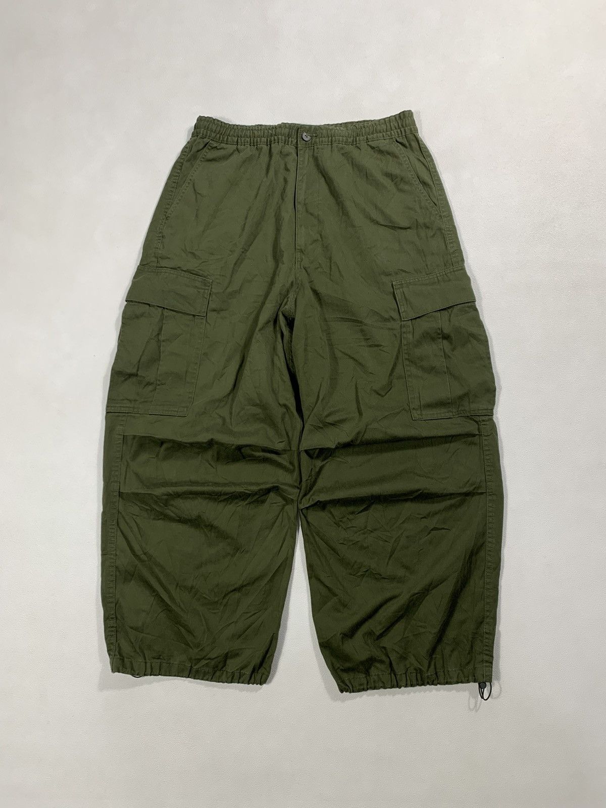 GU Gu super wide Cargo BALLON Pants Size US 35 - 2 Thumbnail