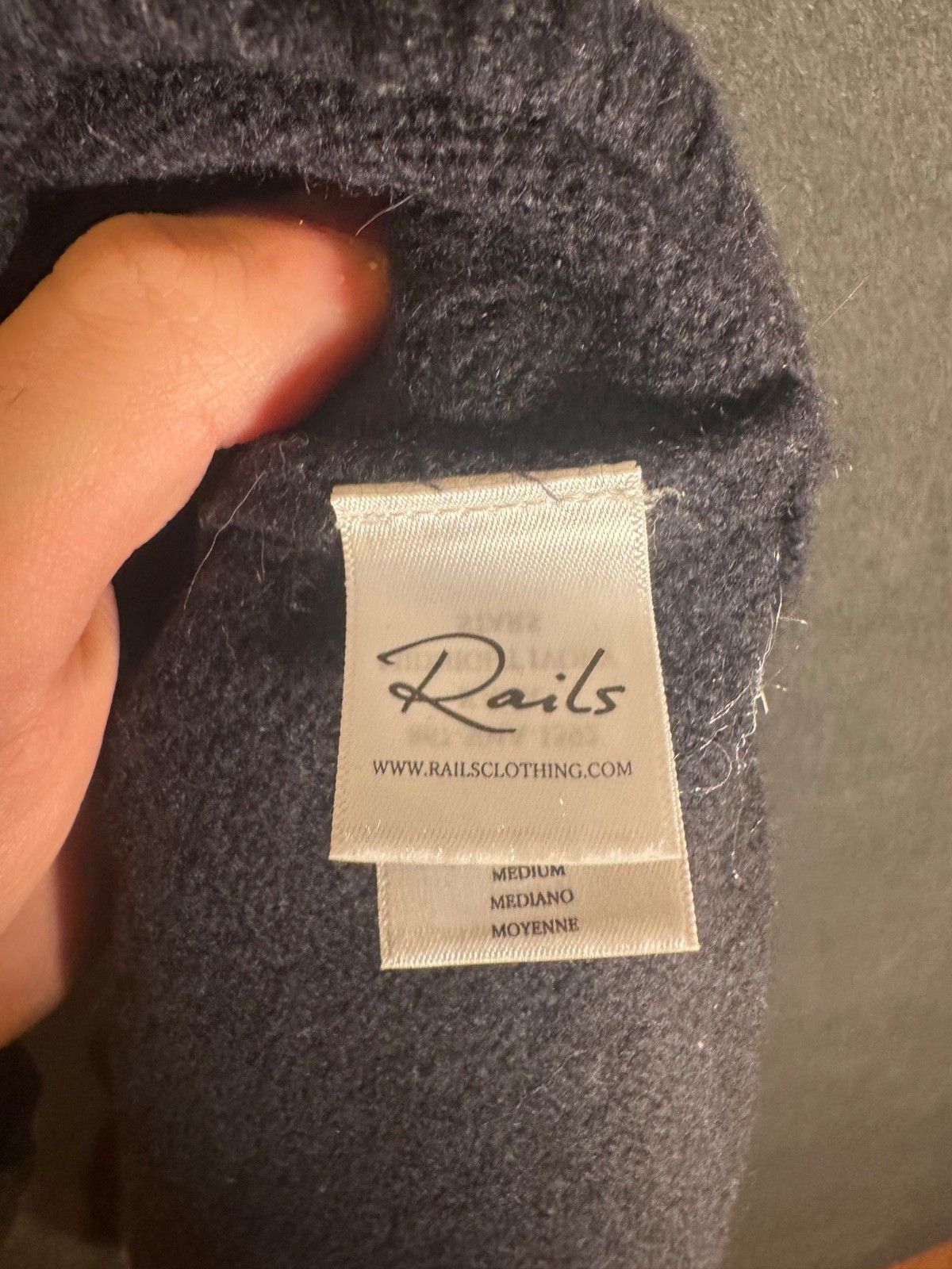 Rails Rails Black Star Pattern Cashmere Knit Cotton Sweater Size M Size M / US 6-8 / IT 42-44 - 4 Thumbnail