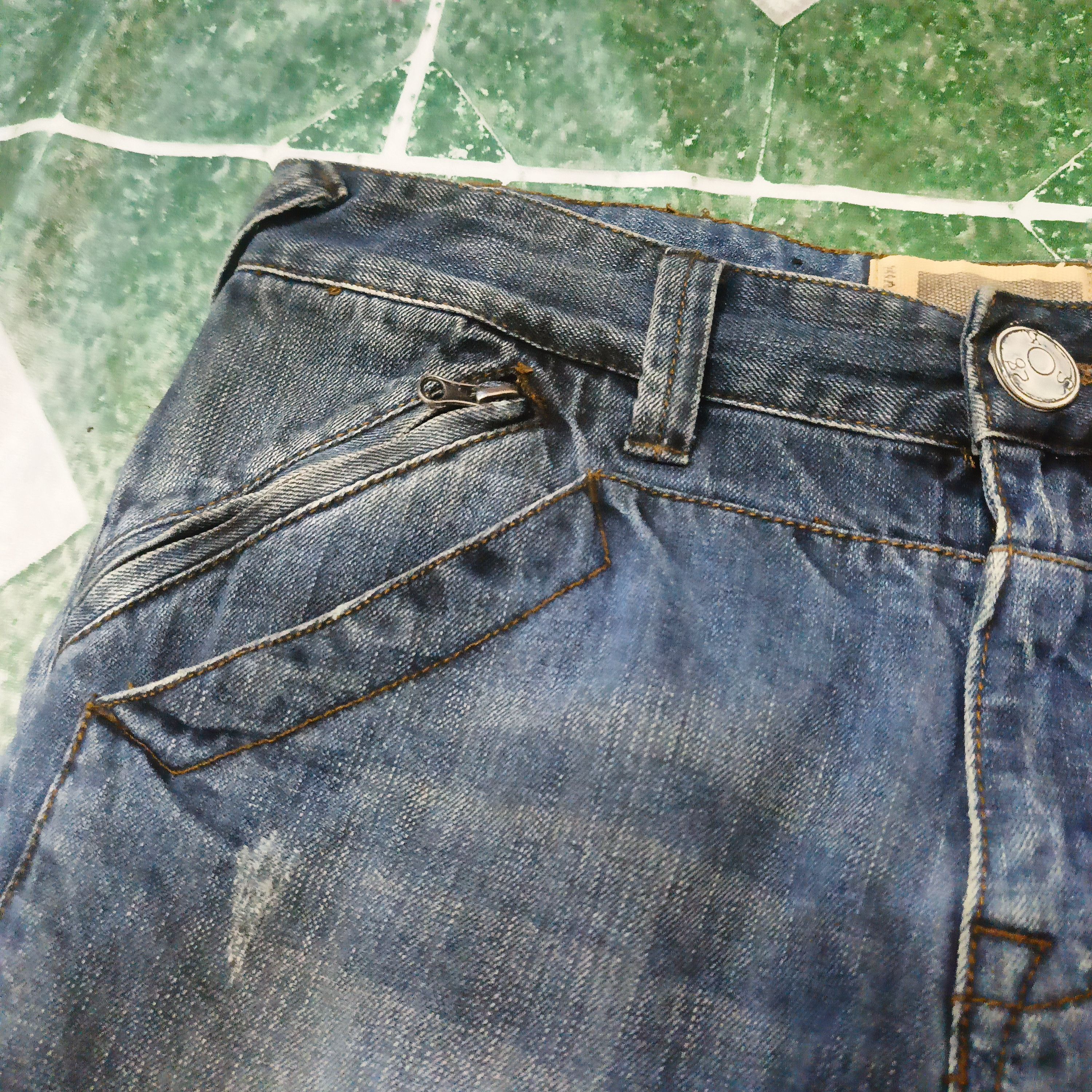 5351 POUR LES HOMMES Samuel & Kevin Jeans Distressed Denim Size US 31 - 4 Thumbnail