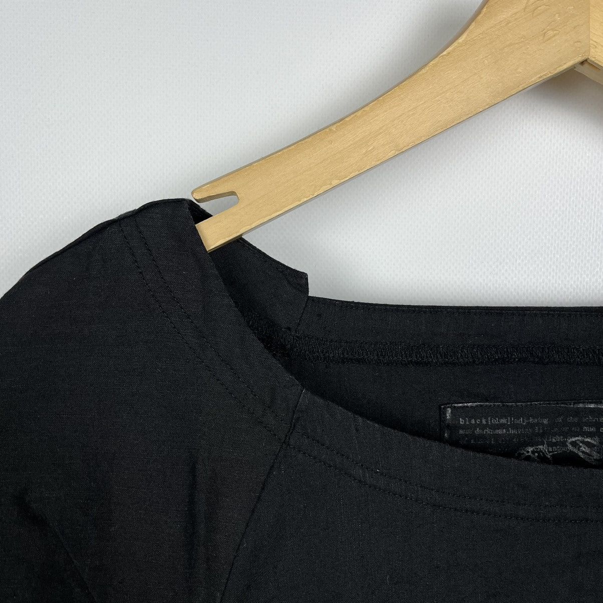 Rundholz Rundholz Black Label Avant-Garde Asymmetrical Black Dress Size XL / US 12-14 / IT 48-50 - 15 Thumbnail