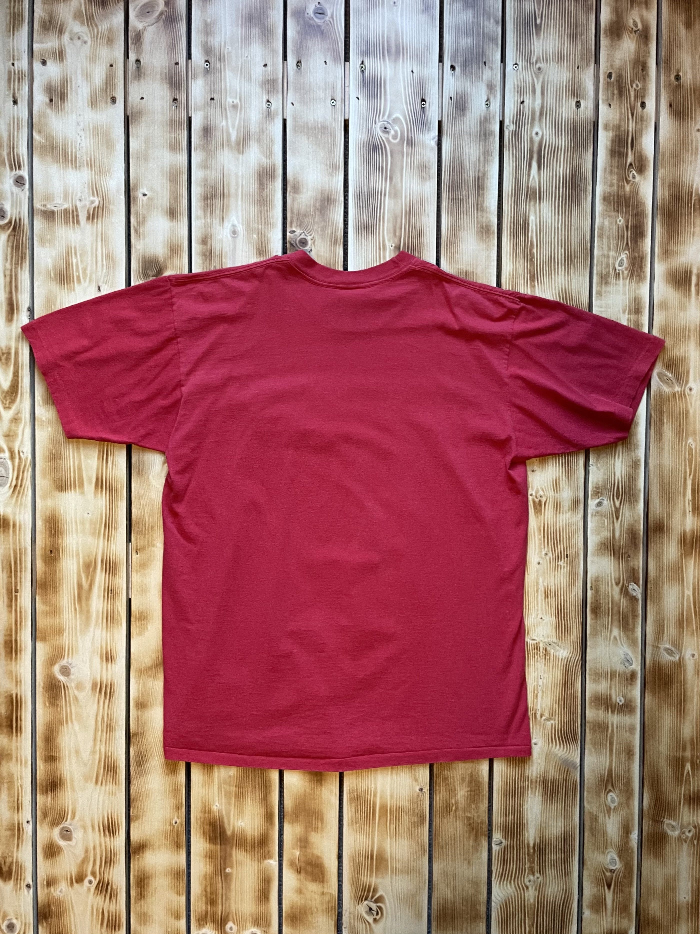 NBA Vintage 1991 NBA Chicago Bulls Nutmeg Michael Jordan T-shirt Size US XL / EU 56 / 4 - 8 Thumbnail