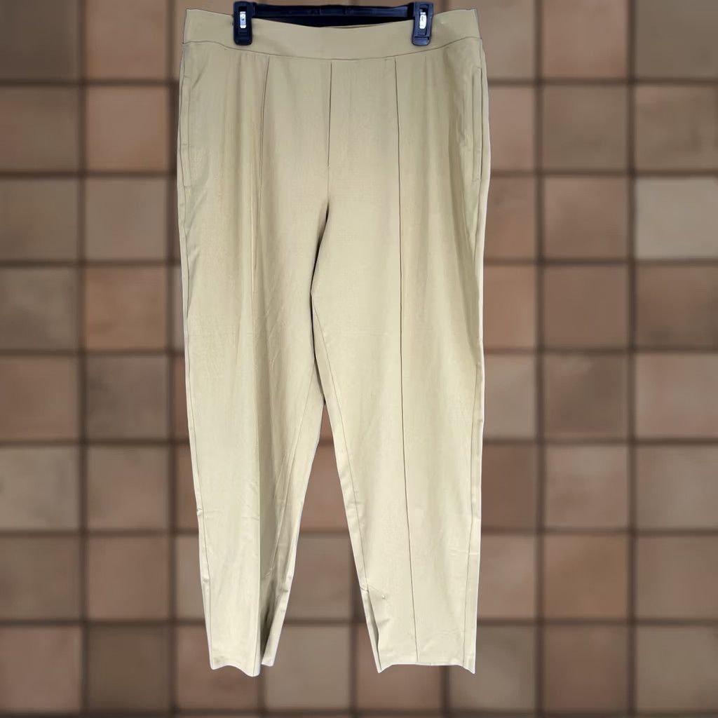 Athleta ATHLETA Brooklyn Heights Vienna Slim Pants Size 16 Jogger Women's Sl﻿im Tapered Pockets Yellow Athleisure Activewear Size 38" / US 16 / IT 52 - 1 Thumbnail