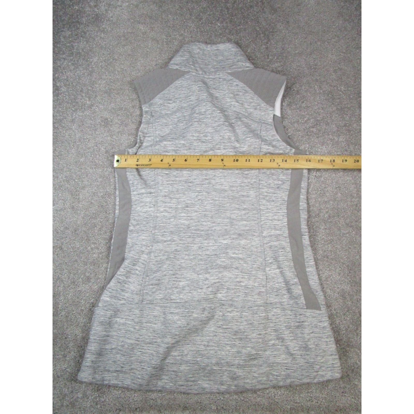Athleta Athleta Jacket Womens Small Gray Full Zip Activewear Mid-Length Basic Jacket Size S / US 4 / IT 40 - 5 Thumbnail