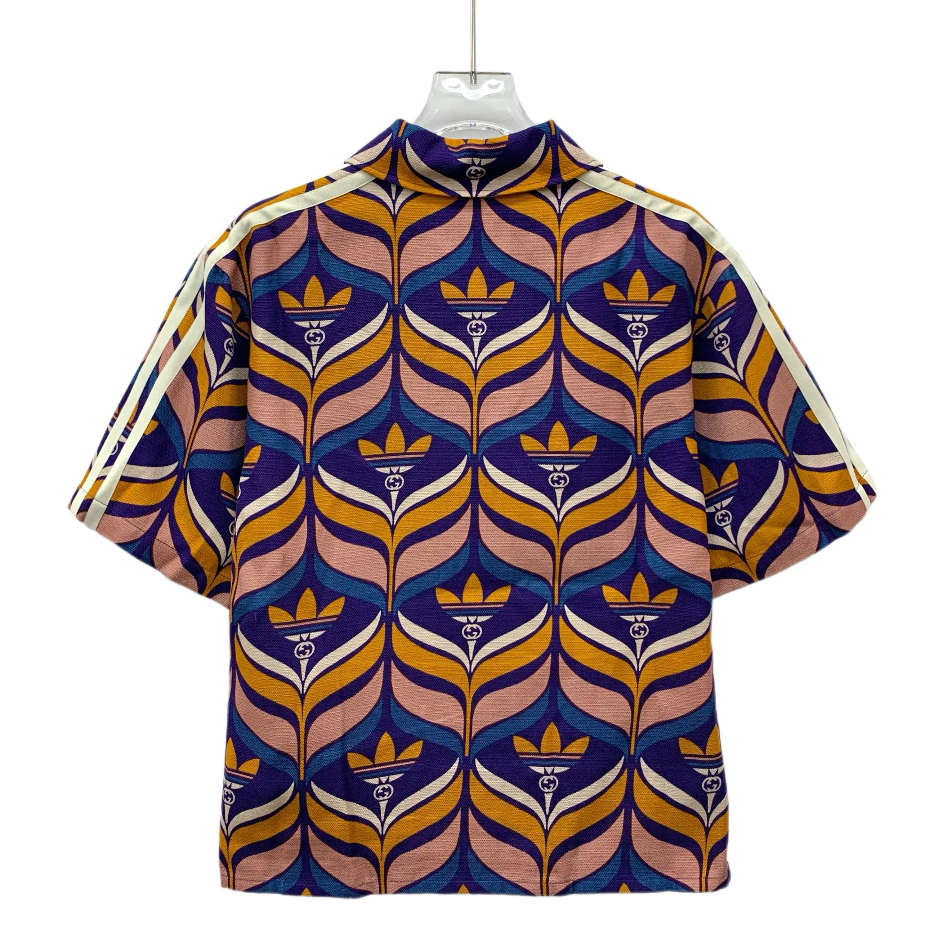 Gucci Gucci x Adidas Logo Print Shirt (M) Size US M / EU 48-50 / 2 - 2 Thumbnail