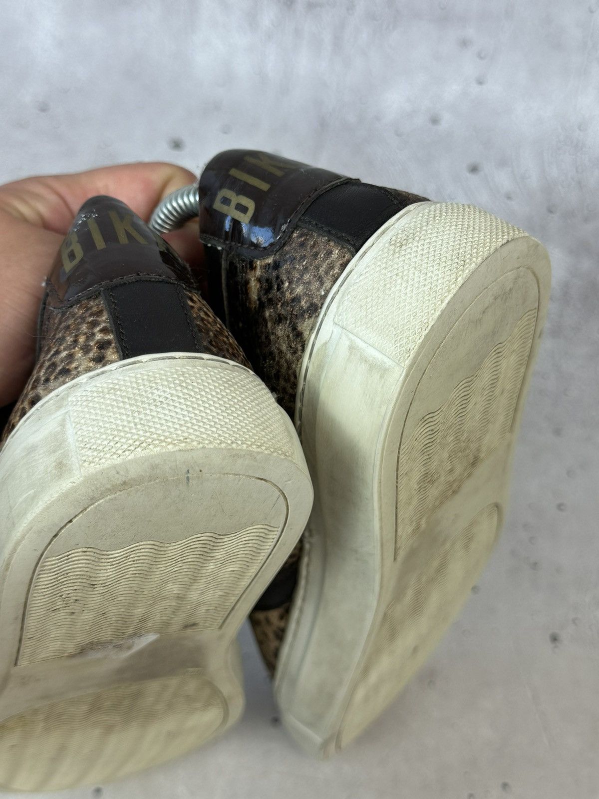 Dirk Bikkembergs Dirk Bikkembergs Snake Brown Leather Men’s Slip on Size US 7.5 / EU 40-41 - 15 Thumbnail