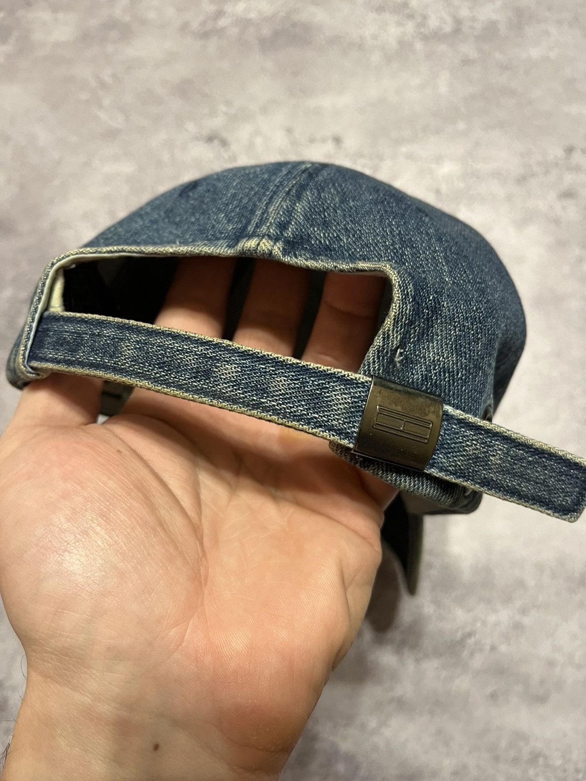 Tommy Hilfiger Tommy Hilfiger vintage denim cap Size ONE SIZE - 3 Thumbnail