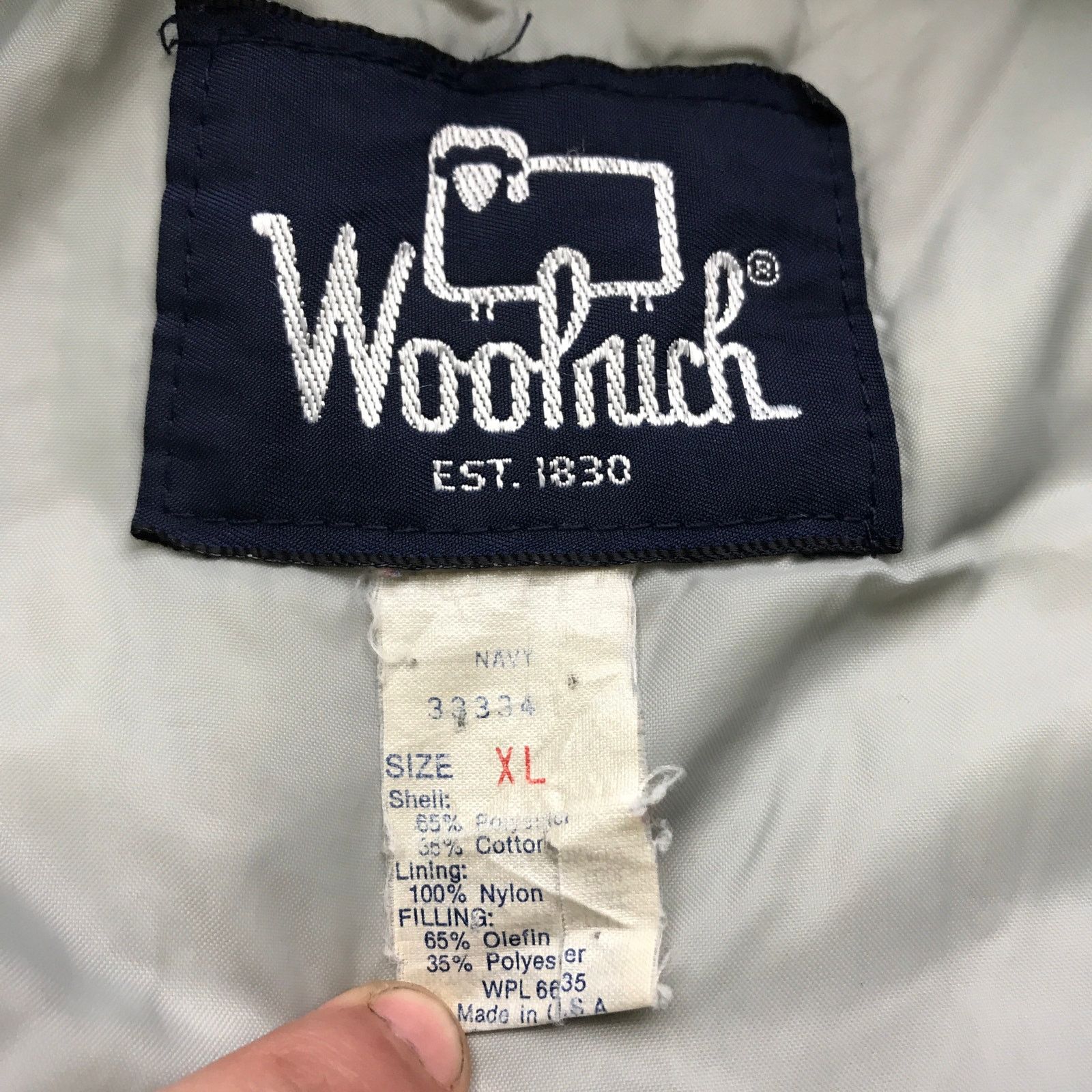 Other Vintage 90s Woolrich Parka Field Jacket Men XL Blue Hunting Size US XL / EU 56 / 4 - 2 Thumbnail
