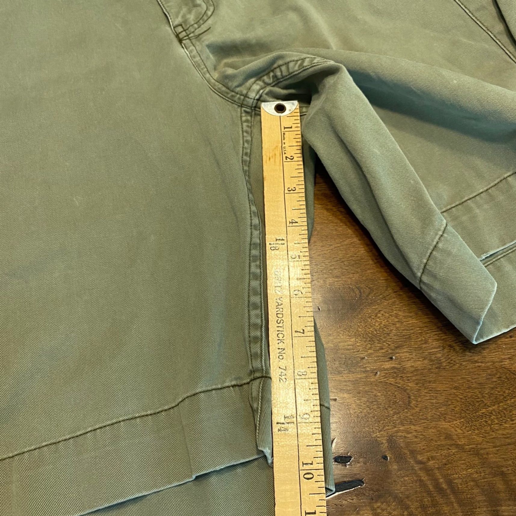 Polo Ralph Lauren Polo Ralph Lauren Shorts Mens 36 Olive Green Cargo Pockets 9.5" Inseam Casual Size US M / EU 48-50 / 2 - 5 Thumbnail