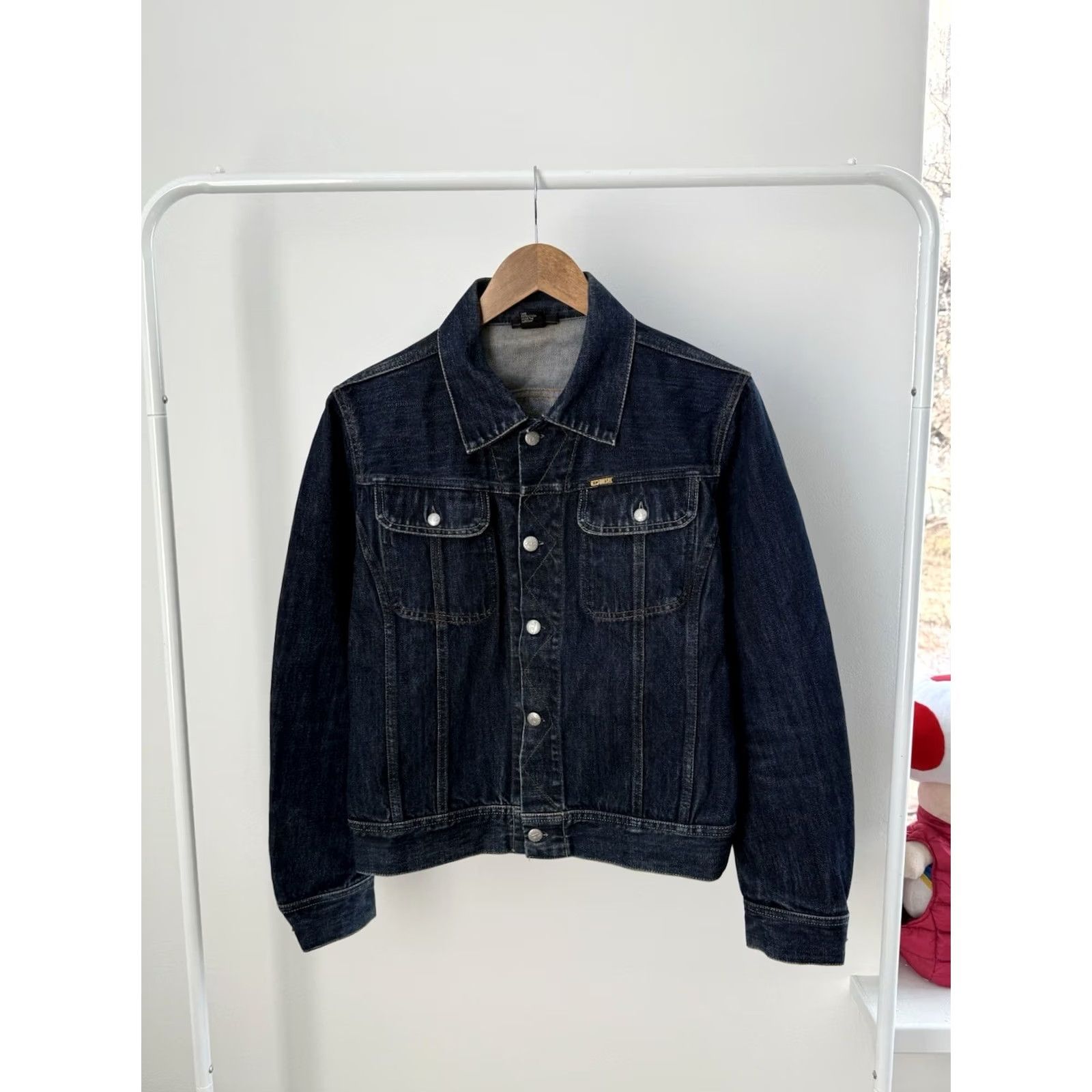 Diesel Vintage Diesel Denim Jacket Women’s Size S Dark Wash Trucker Classic Button Up Size S / US 4 / IT 40 - 2 Thumbnail