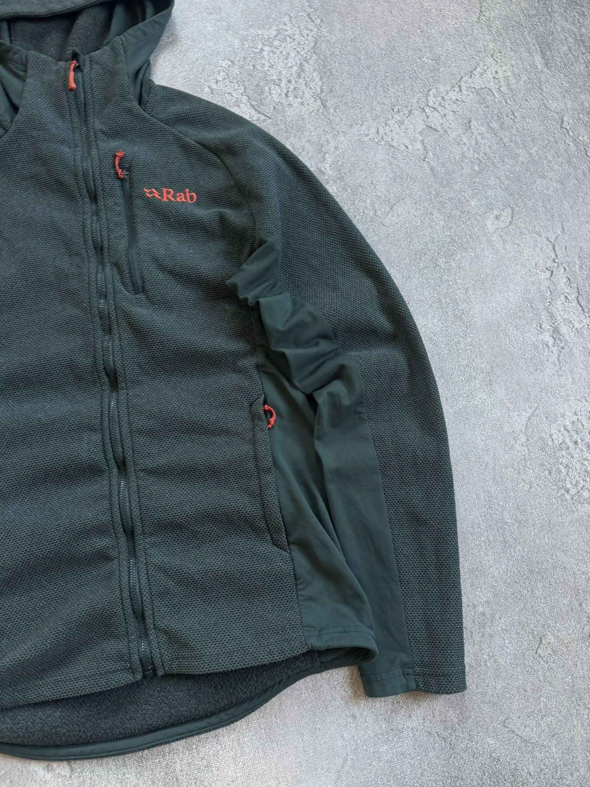 Rab Rab S/size zip hoodie light fleece jacket outdoor gorpcore Size US S / EU 44-46 / 1 - 8 Thumbnail