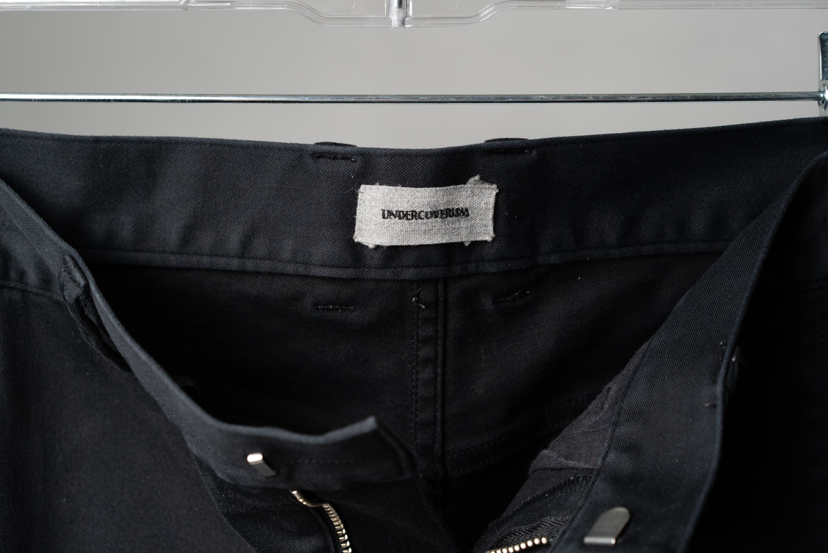 Undercover Slit-knee Slim Stretch Cotton Pants Size US 28 / EU 44 - 8 Thumbnail