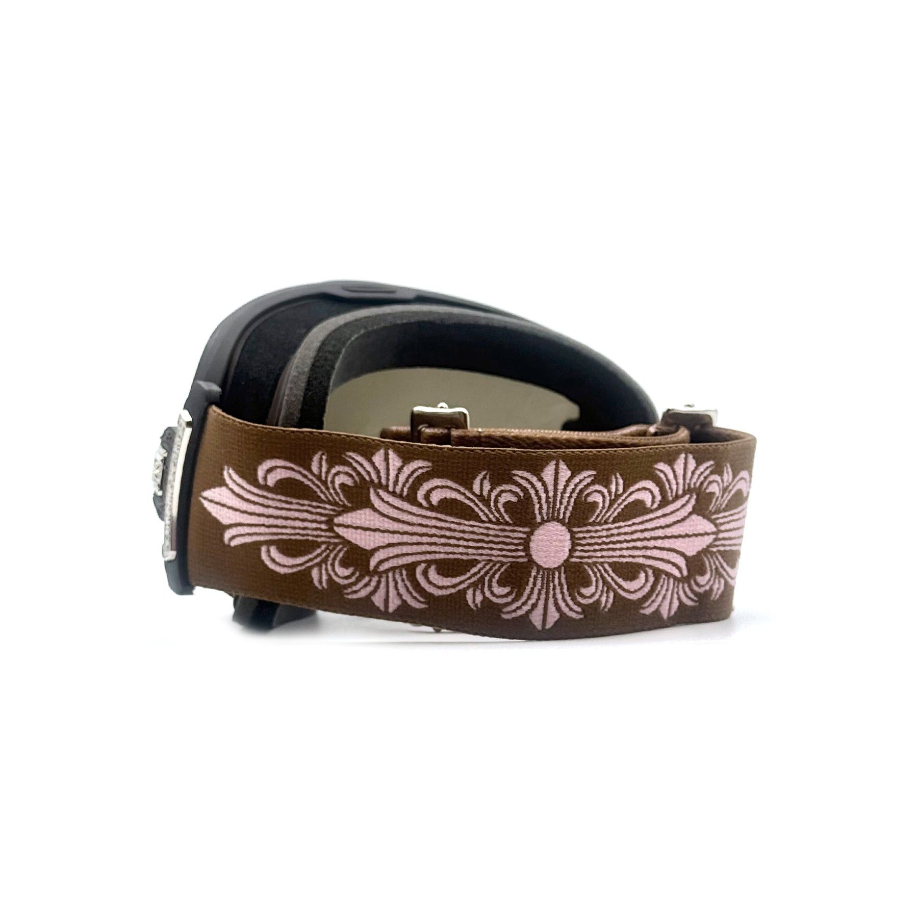 Chrome Hearts Chrome Hearts SILVER MORNING Classic Brown Ski Goggles Size ONE SIZE - 5 Thumbnail