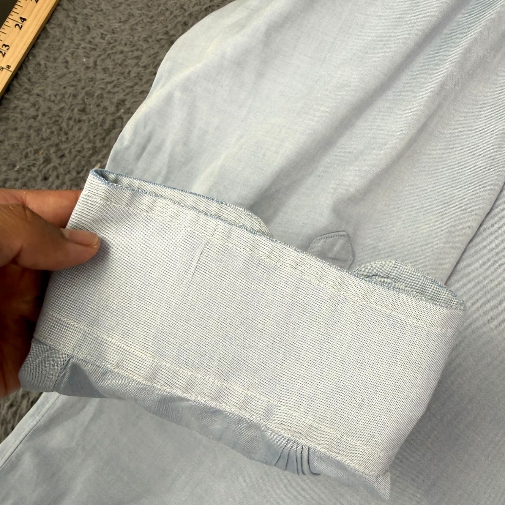 Brooks Brothers VINTAGE Brooks Brothers Makers Button Down Shirt Mens 18-3 Blue USA Made 80s Size US XXL / EU 58 / 5 - 6 Thumbnail
